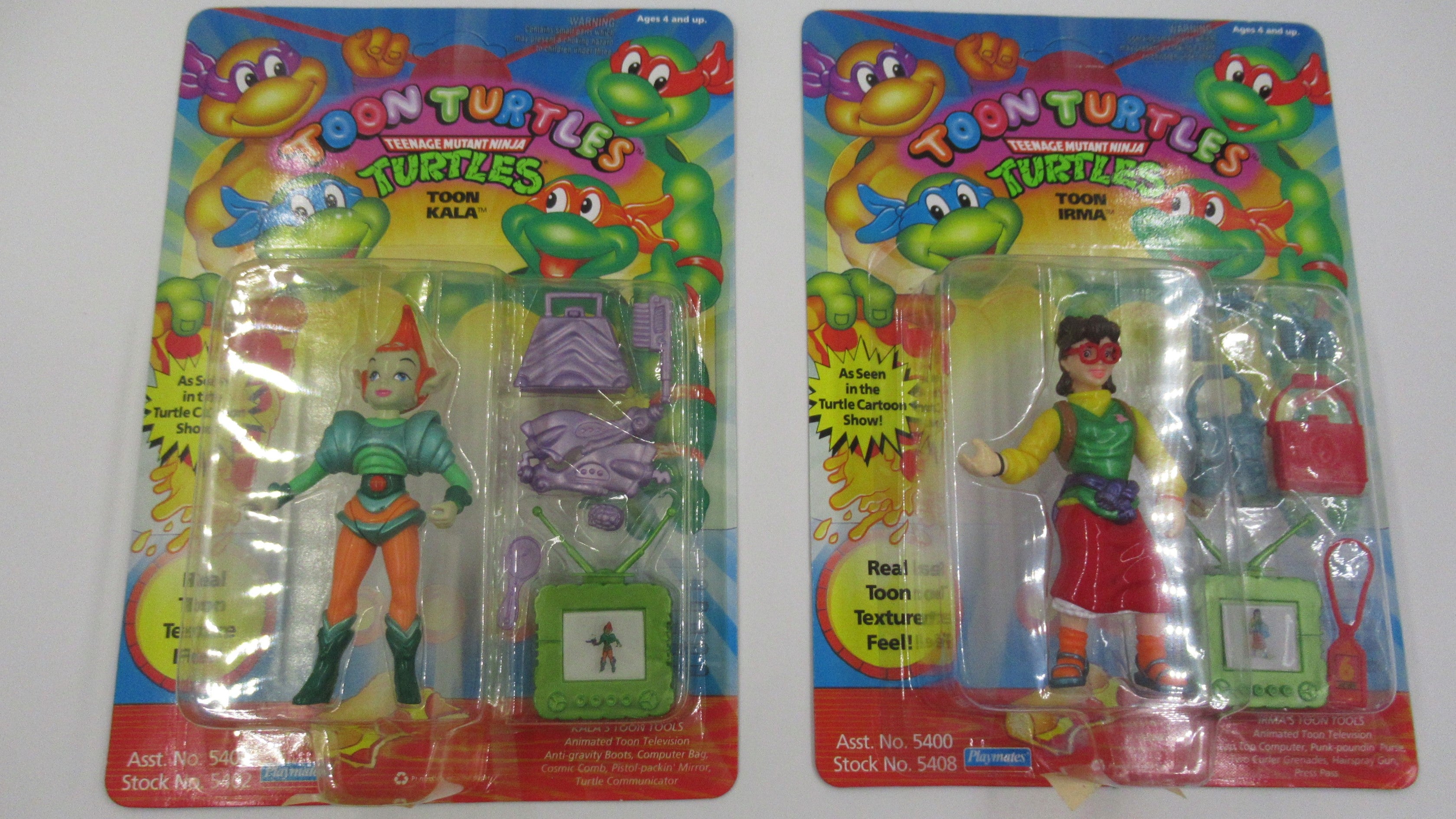 Teenage Mutant Ninja Turtles Toon Turtles TMNTs Complete 4.5