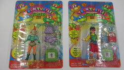 Teenage Mutant Ninja Turtles Toon Turtles TMNTs Complete 4.5" Figure Set of 11 - Playmates (1993)