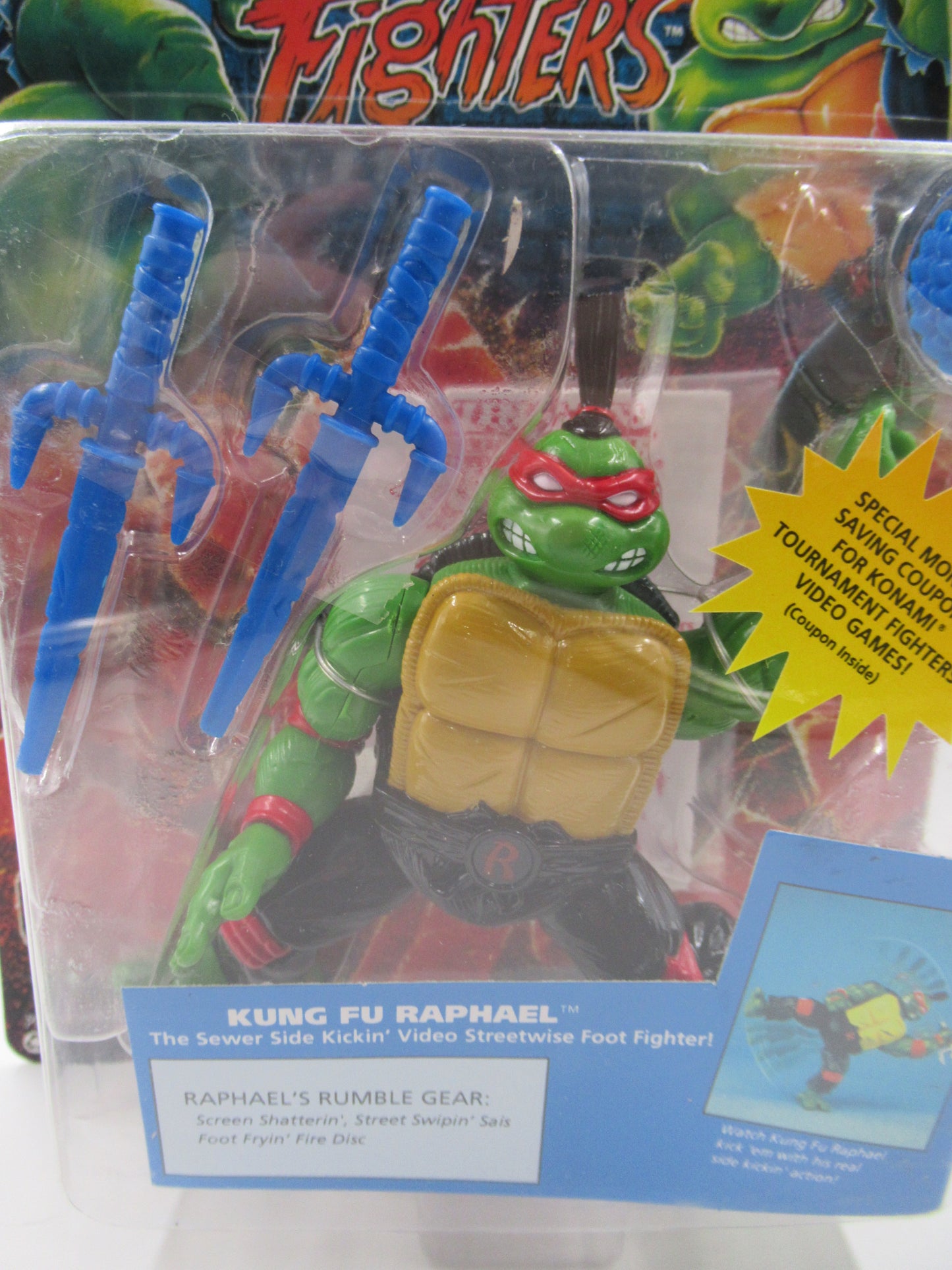 TMNT Kung Fu Tournament Fighters  4.5" Action Figures Teenage Mutant Ninja Turtles Set of 4 - Playmates (1994)