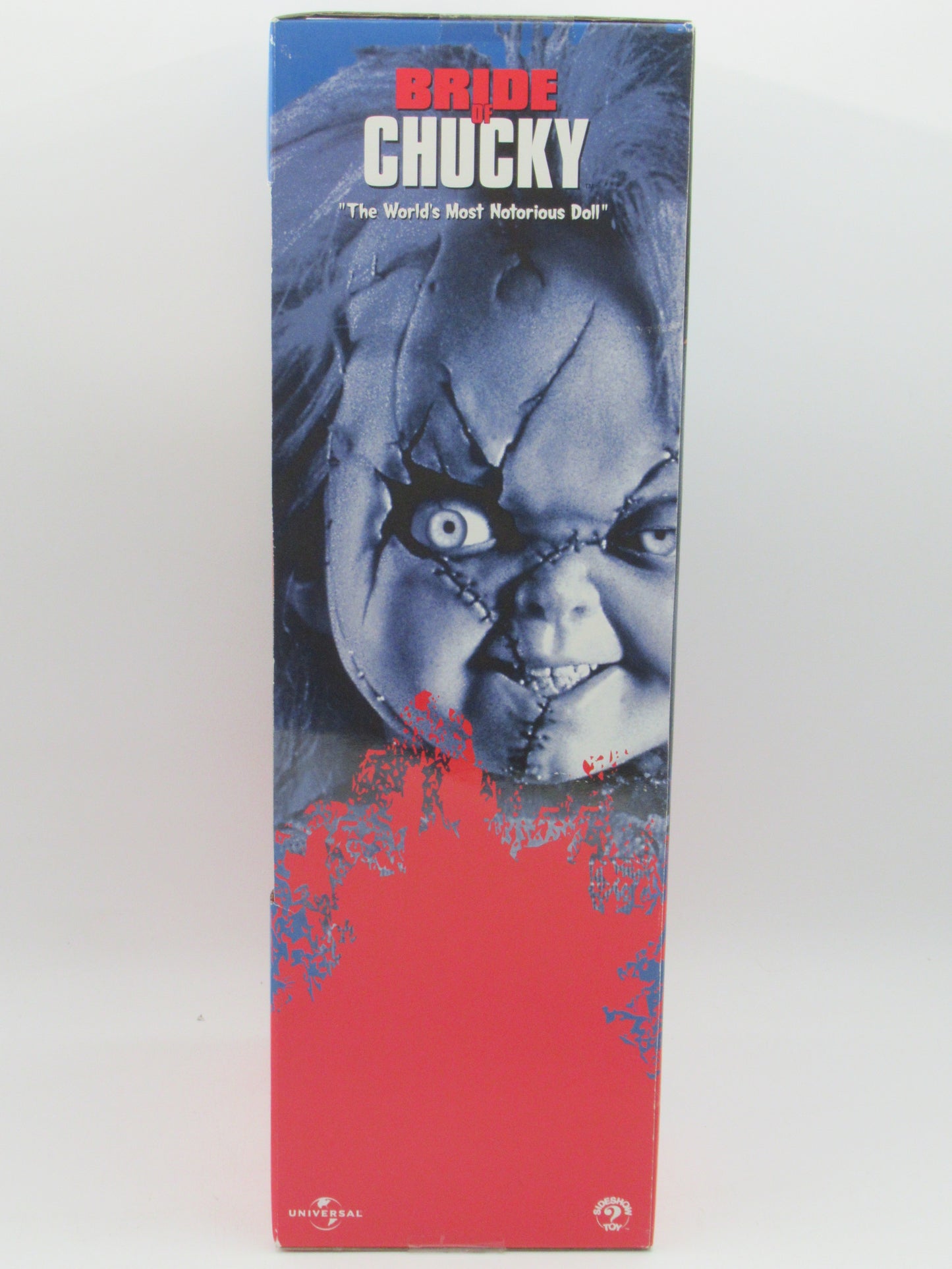 CHILD'S PLAY Bride of Chucky 16" Doll Scar Version - Sideshow Toy (1999) Horror Collectible