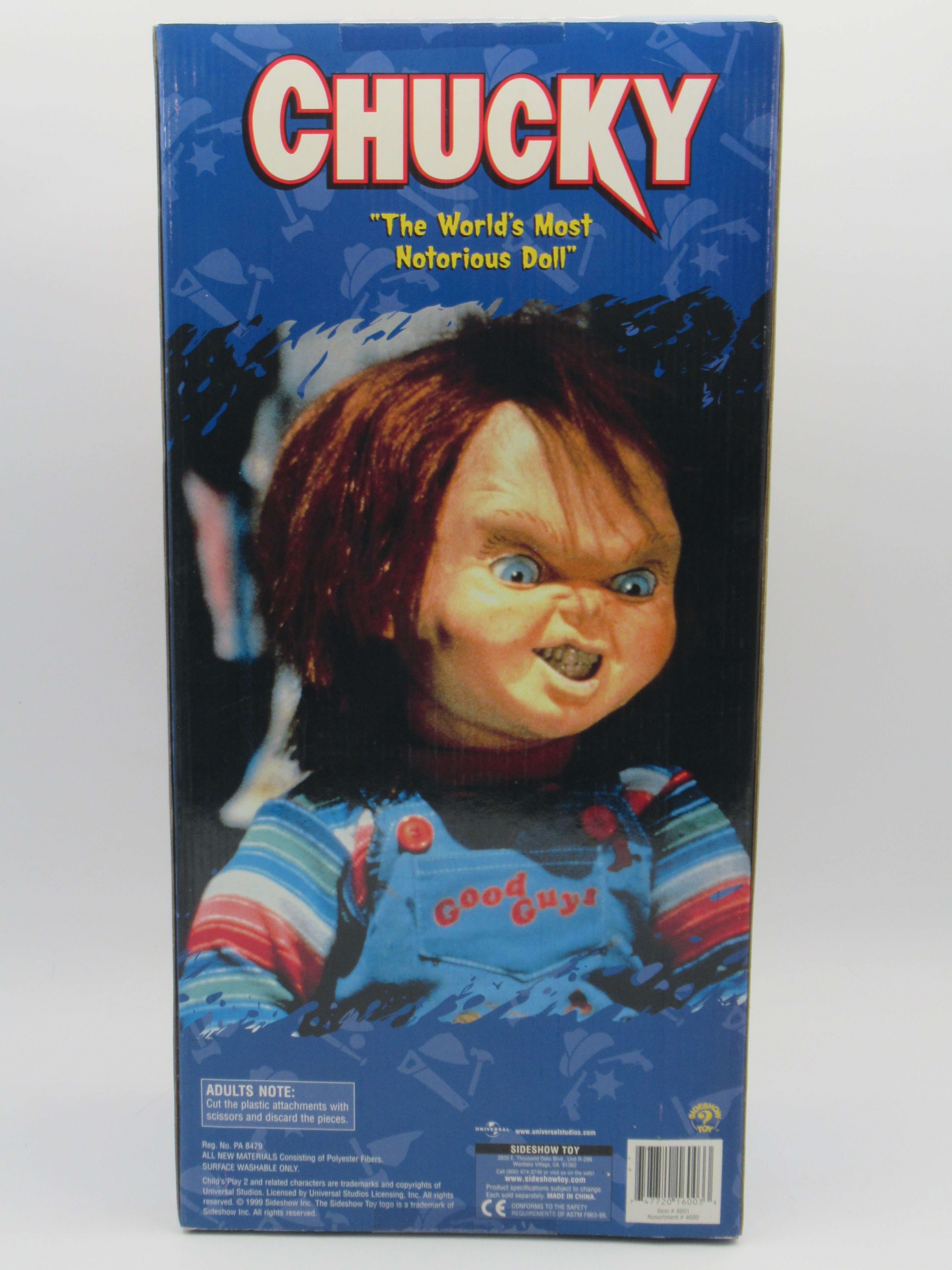 CHILD'S PLAY 2 Brad Dourif SIGNED Chucky 16