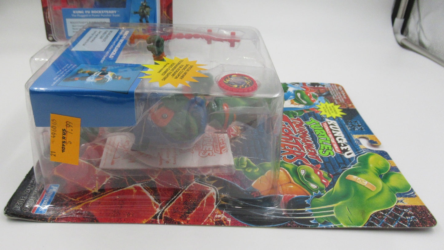 TMNT Kung Fu Tournament Fighters  4.5" Action Figures Teenage Mutant Ninja Turtles Set of 4 - Playmates (1994)