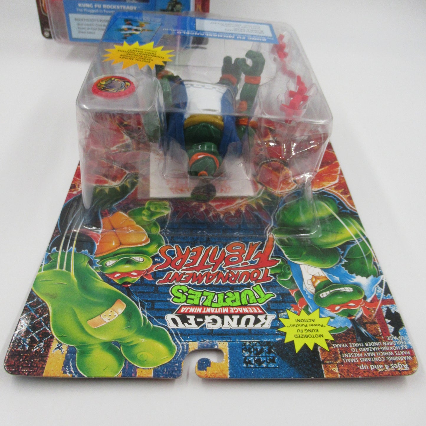 TMNT Kung Fu Tournament Fighters  4.5" Action Figures Teenage Mutant Ninja Turtles Set of 4 - Playmates (1994)