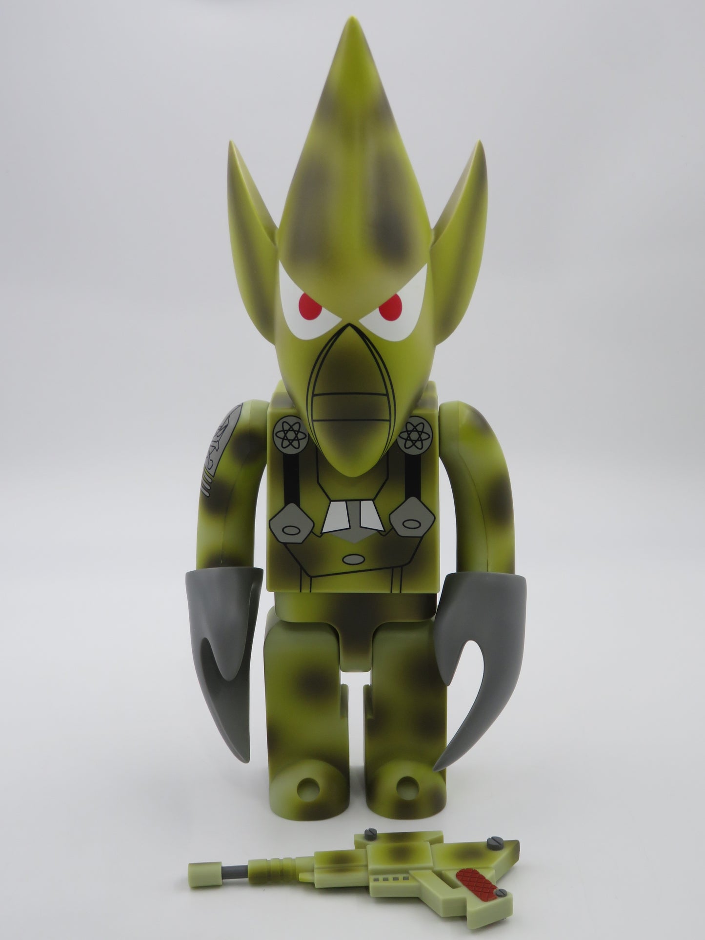 KUBRICK x Unkle Pointman Green Camo 400% Figure - Medicom Toy (2003) Vinyl Art Toy