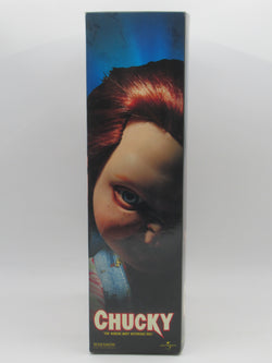 CHILD'S PLAY Chucky Doll Scar Version 14" Vinyl Figure - Sideshow Collectibles (2006) #4606 Horror Collectible