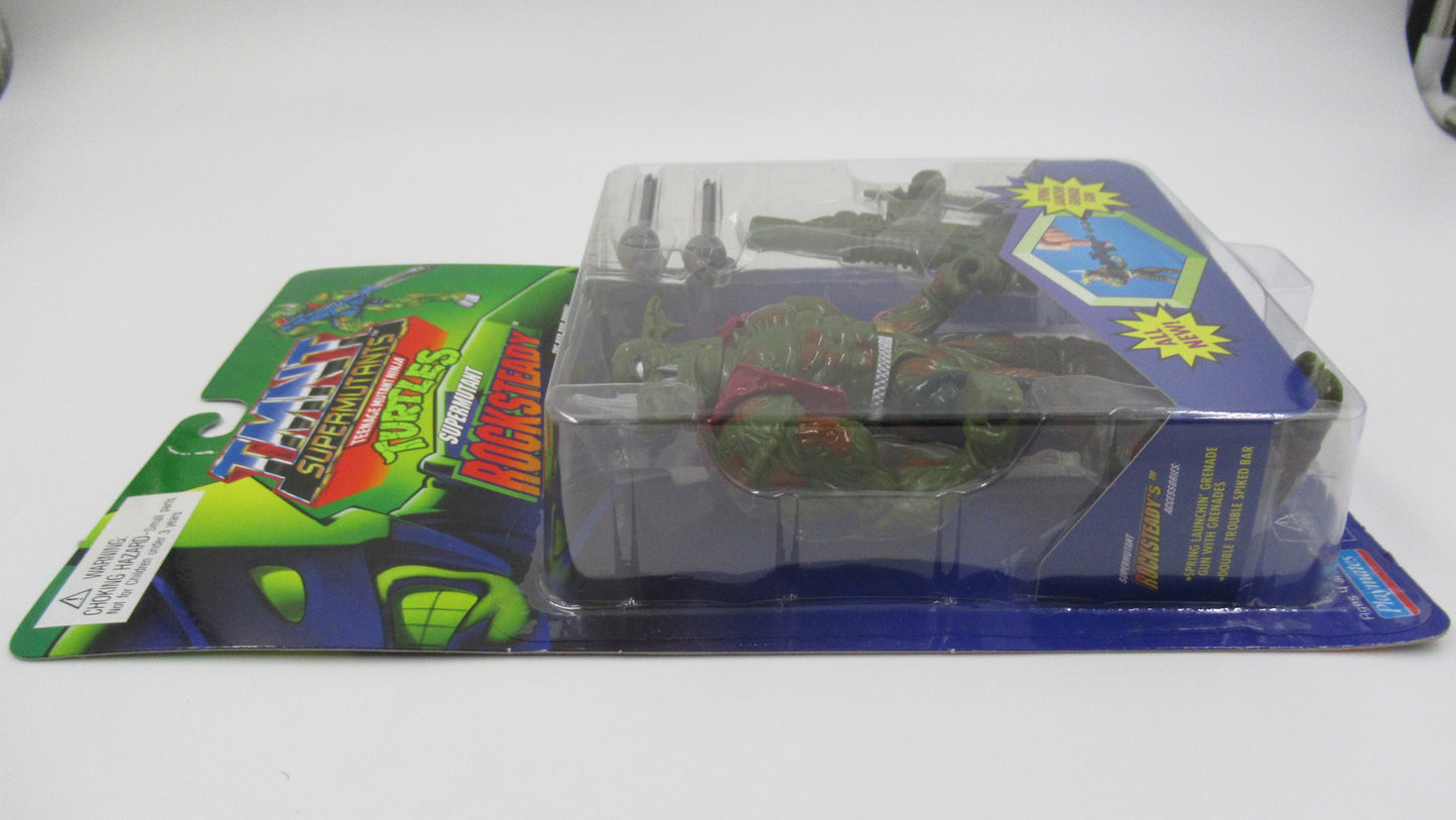 TMNT Supermutants Rocksteady 6" Figure Teenage Mutant Ninja Turtles - Playmates (1994)