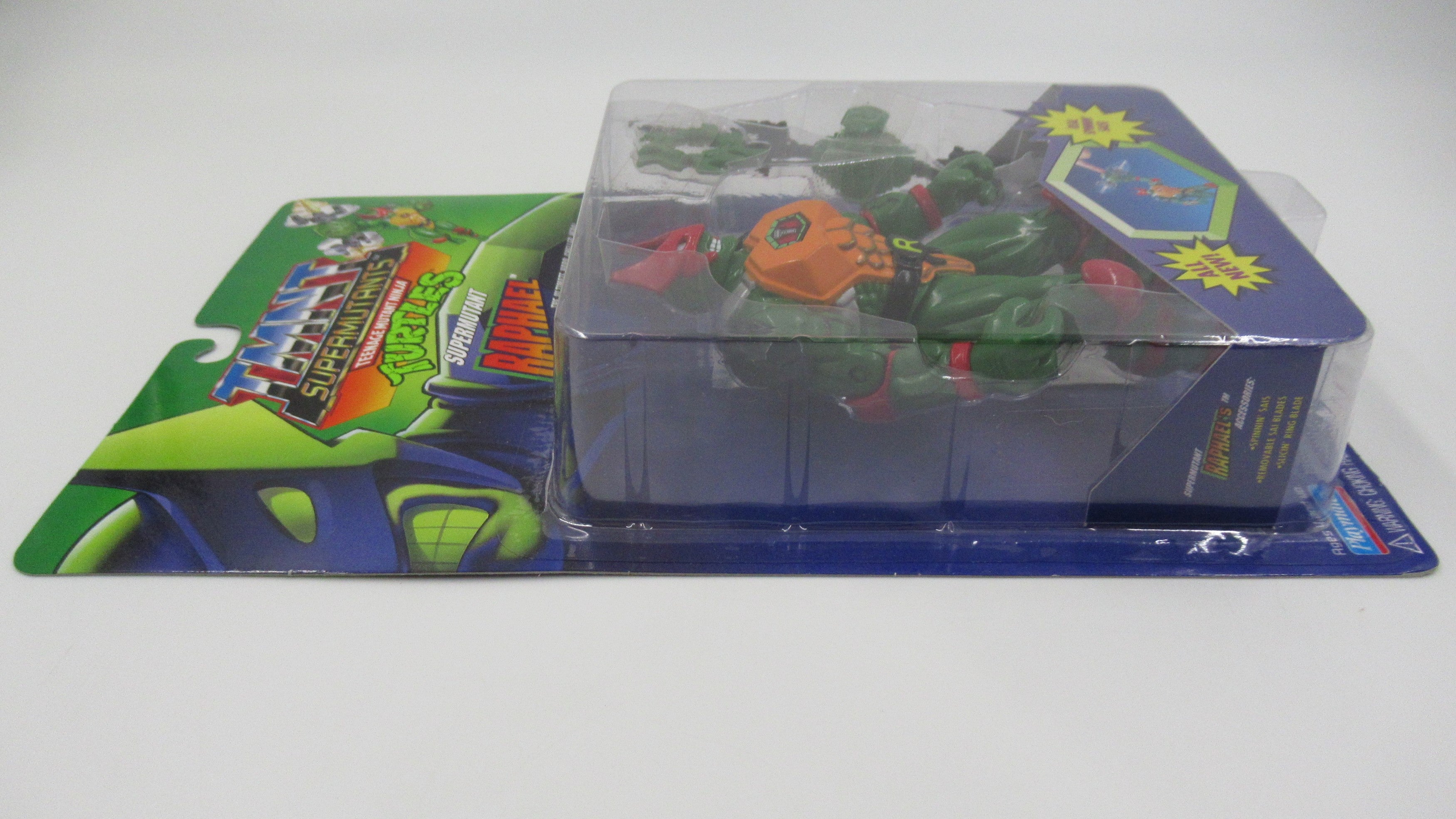 Teenage Mutant Ninja Turtles Supermutants Raphael 6" Figure TMNTs - Playmates (1994)