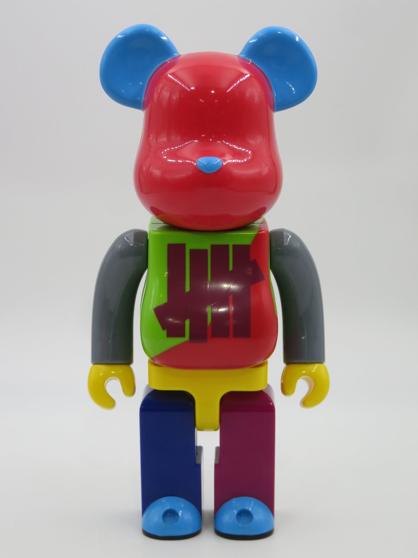 BEARBRICK Undefeated "Rainbow" 400% Figure - Medicom Toy (2007) Be@rbrick Art Toy