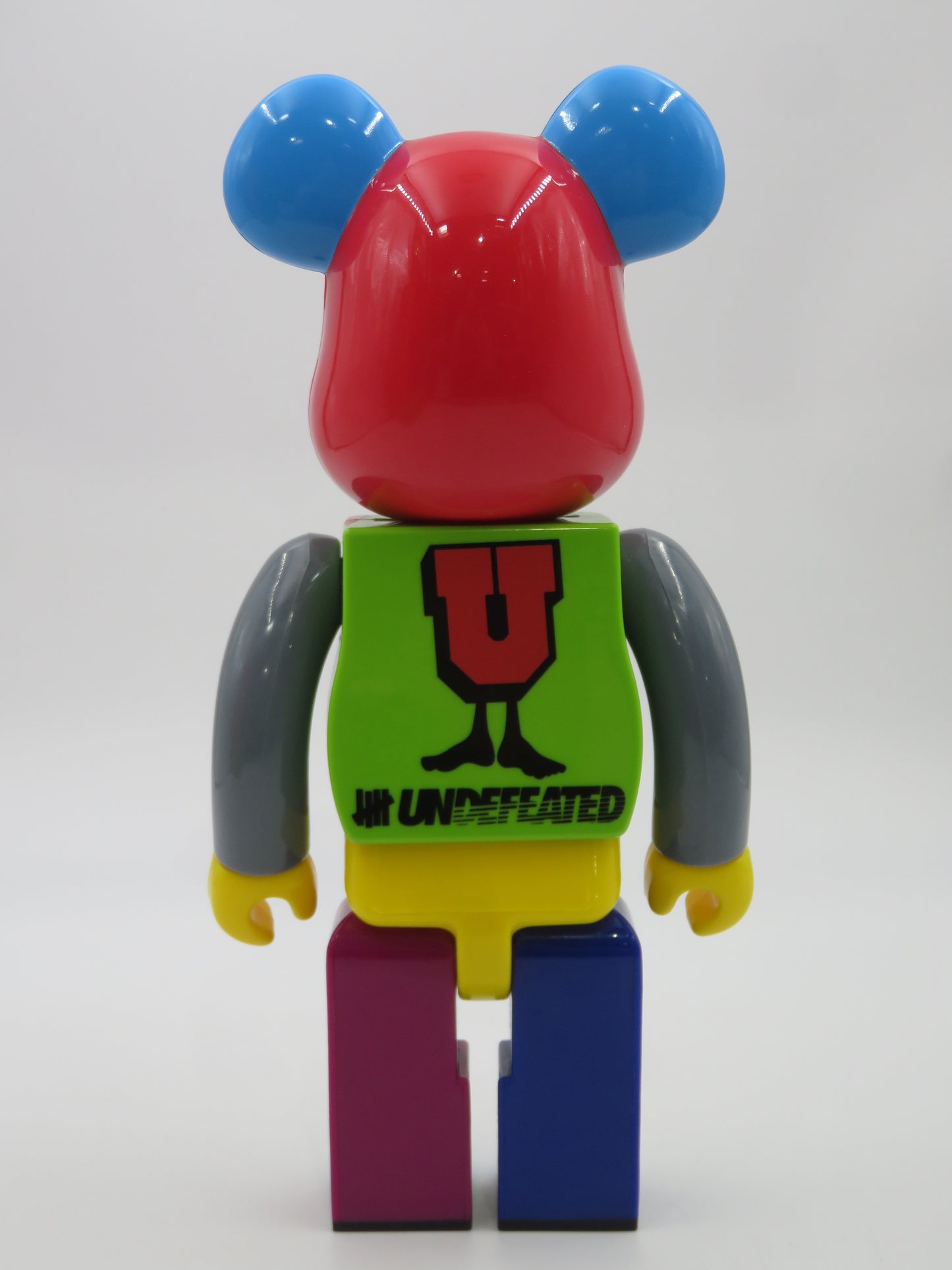 BEARBRICK Undefeated "Rainbow" 400% Figure - Medicom Toy (2007) Be@rbrick Art Toy