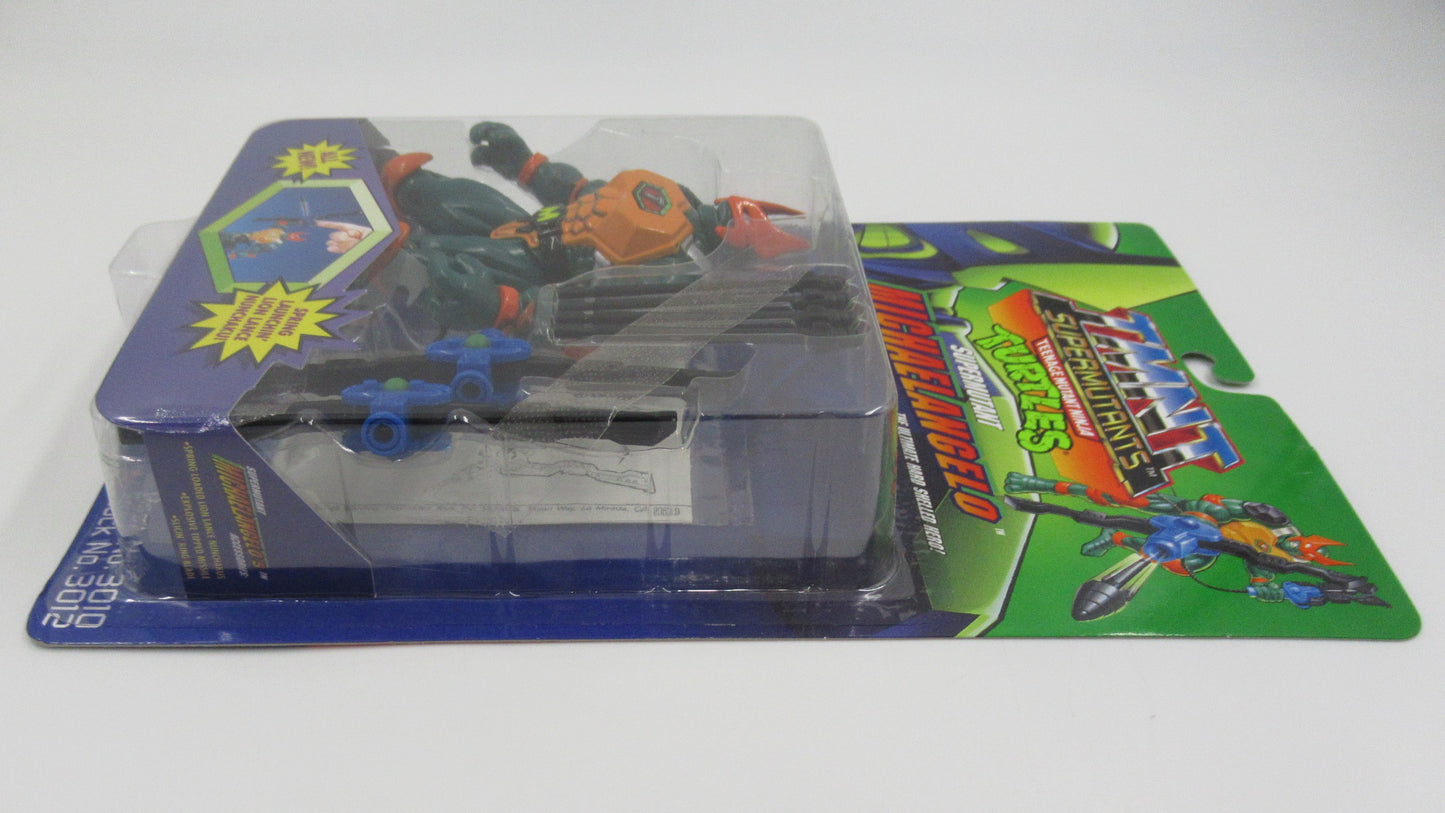 TMNT Supermutants Michaelangelo 6" Figure Teenage Mutant Ninja Turtles - Playmates (1994)