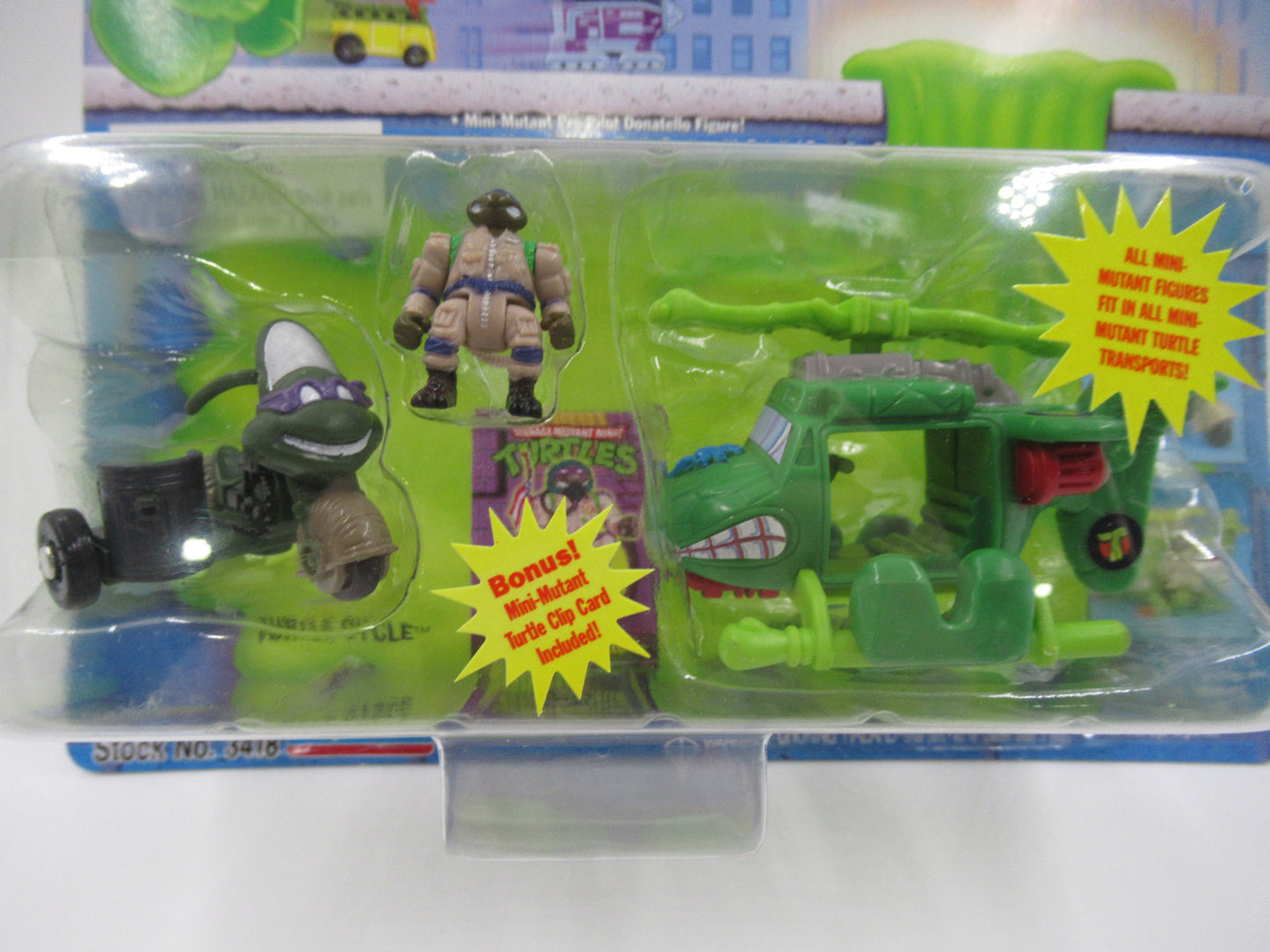 TMNT "The Mutant Military Combo" Mini Mutants Turtle Transports Teenage Mutant Ninja Turtles - Playmates (1994)