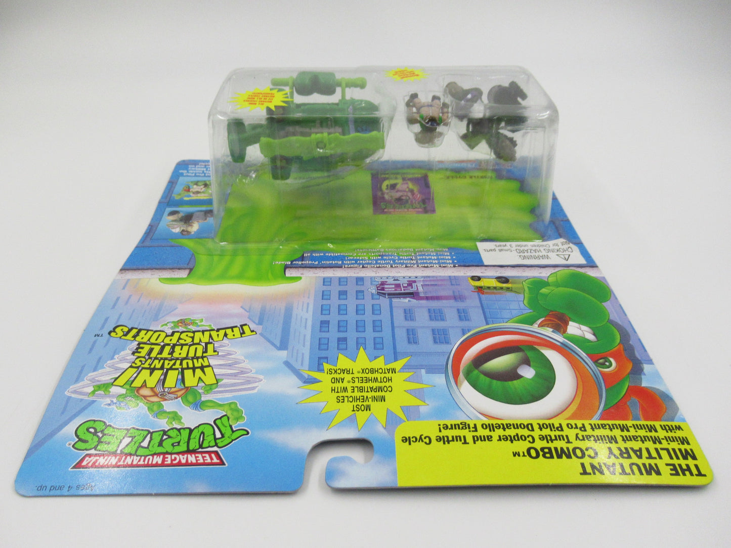 TMNT "The Mutant Military Combo" Mini Mutants Turtle Transports Teenage Mutant Ninja Turtles - Playmates (1994)