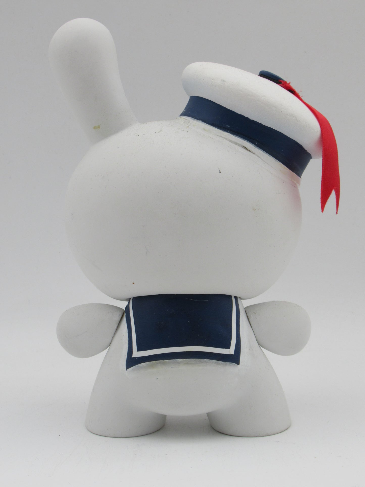 CUSTOM Stay Puft Marshmallow Man Dunny Figure -  Kidrobot (c. 2000s) Ghostbusters Collectible Art Toy