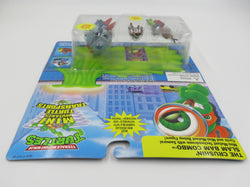 Teenage Mutant Ninja Turtles "The Crushin' Slam Bam Combo" Mini Mutants Turtle Transports TMNT - Playmates (1994)