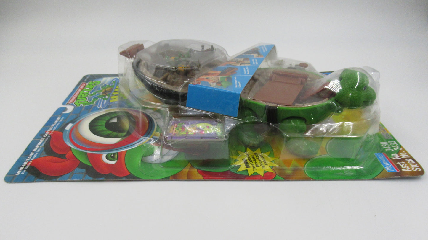 TMNT Mini Mutants Raphael Castle Playset Teenage Mutant Ninja Turtles- Playmates (1994)