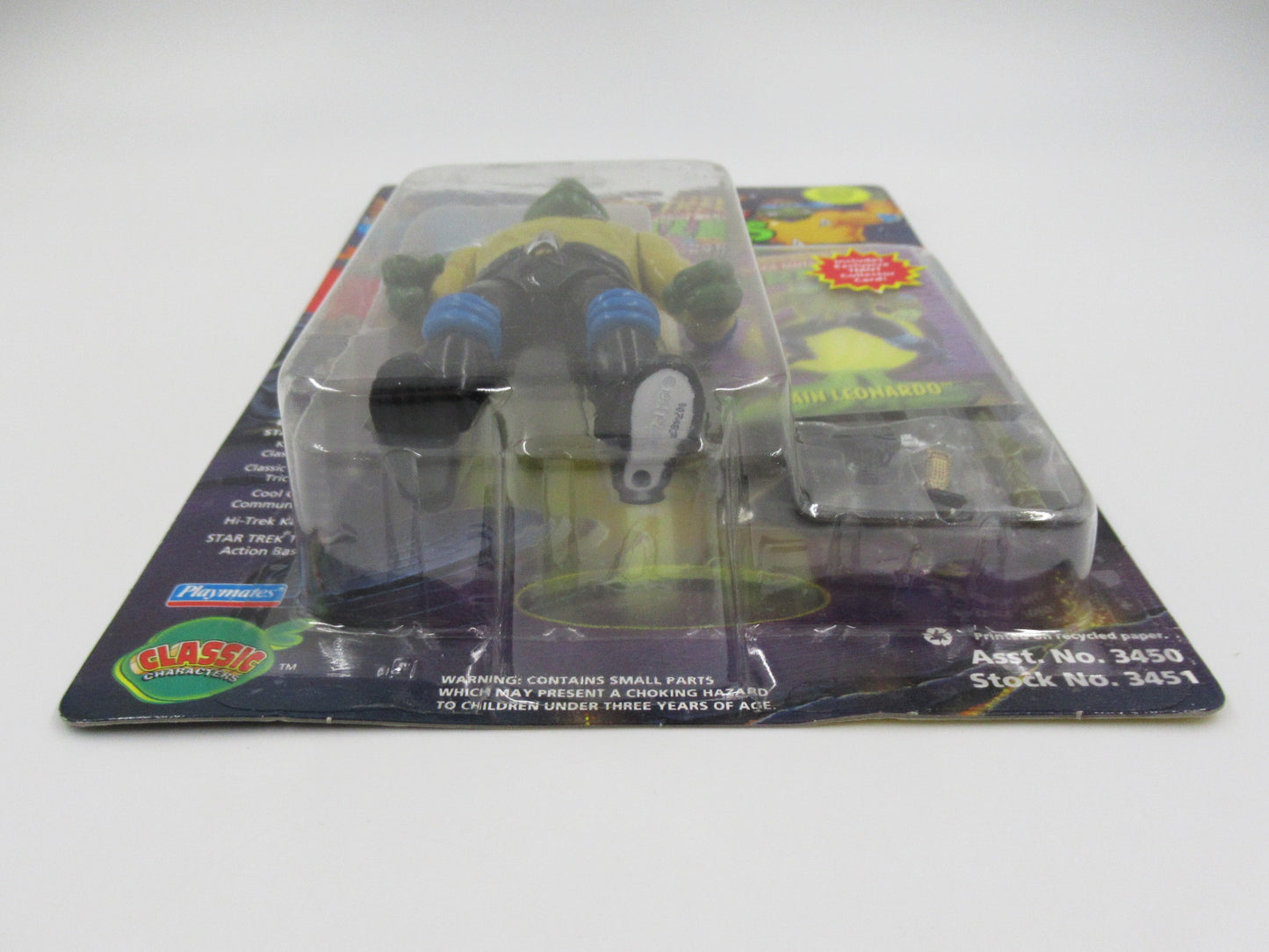 TMNT Star Trek 4.5" Teenage Mutant Ninja Turtles Action Figure Set of 4 - Playmates (1994)