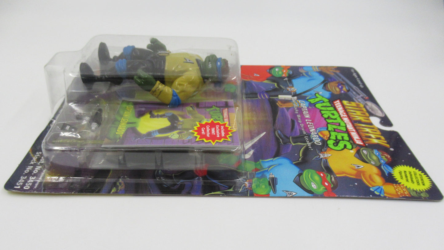 TMNT Star Trek 4.5" Teenage Mutant Ninja Turtles Action Figure Set of 4 - Playmates (1994)