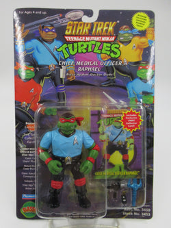 Teenage Mutant Ninja Turtles Star Trek 4.5" TMNTs Action Figure Set of 4 - Playmates (1994)