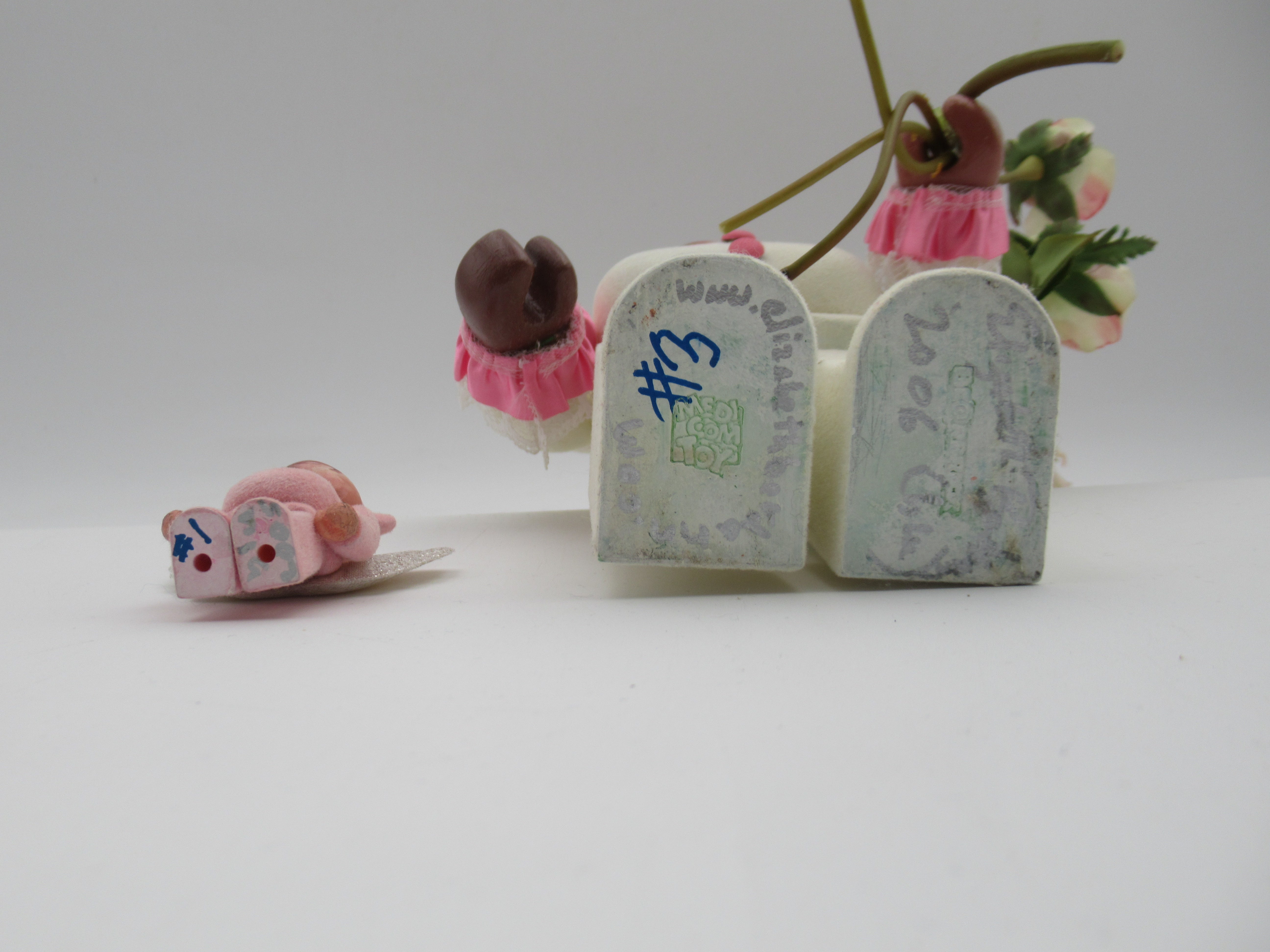 CUSTOM Sienna Bearbrick 400% & 100% Figure - Elizabeth Berdann x Medicom Toy (2006) Collectible Art Toy