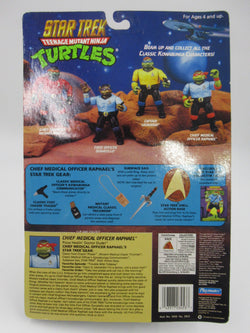 Teenage Mutant Ninja Turtles Star Trek 4.5" TMNTs Action Figure Set of 4 - Playmates (1994)