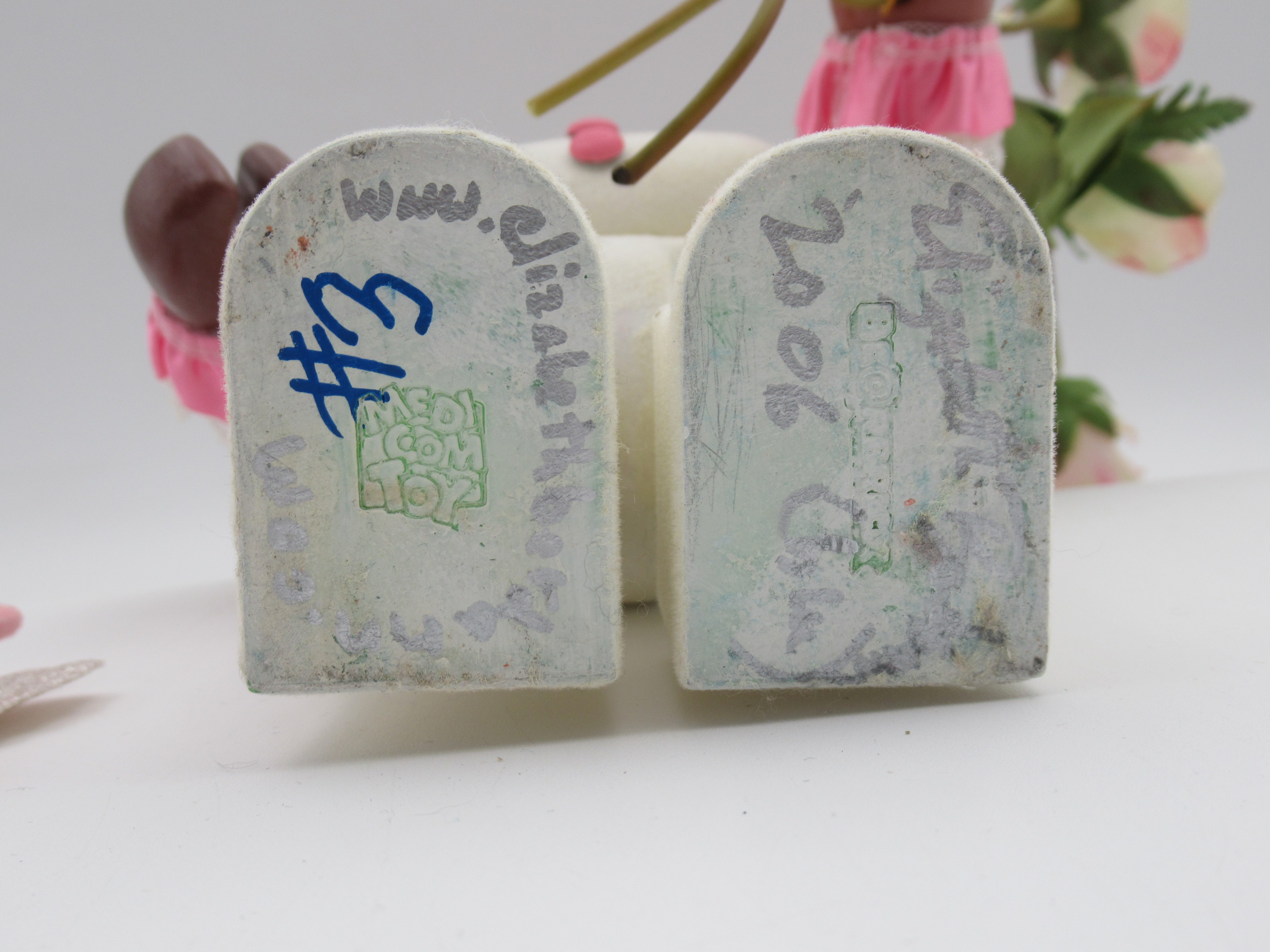 CUSTOM Sienna Bearbrick 400% & 100% Figure - Elizabeth Berdann x Medicom Toy (2006) Collectible Art Toy