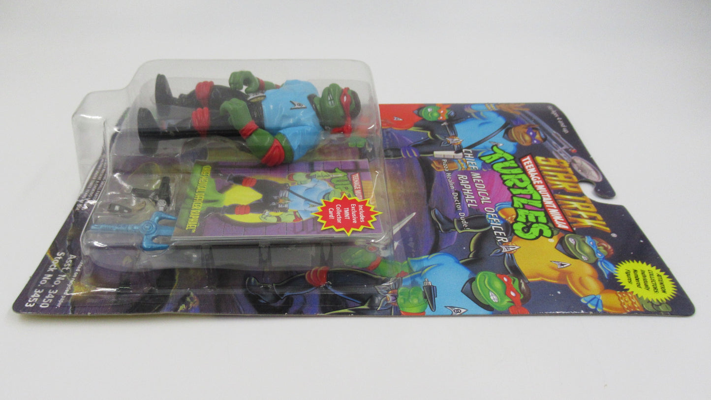 TMNT Star Trek 4.5" Teenage Mutant Ninja Turtles Action Figure Set of 4 - Playmates (1994)