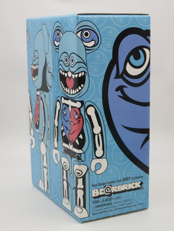 BEARBRICK Ron English SDCC 400% & 100% Figure Set - Medicom Toy (2007) Be@rbrick Art Toy