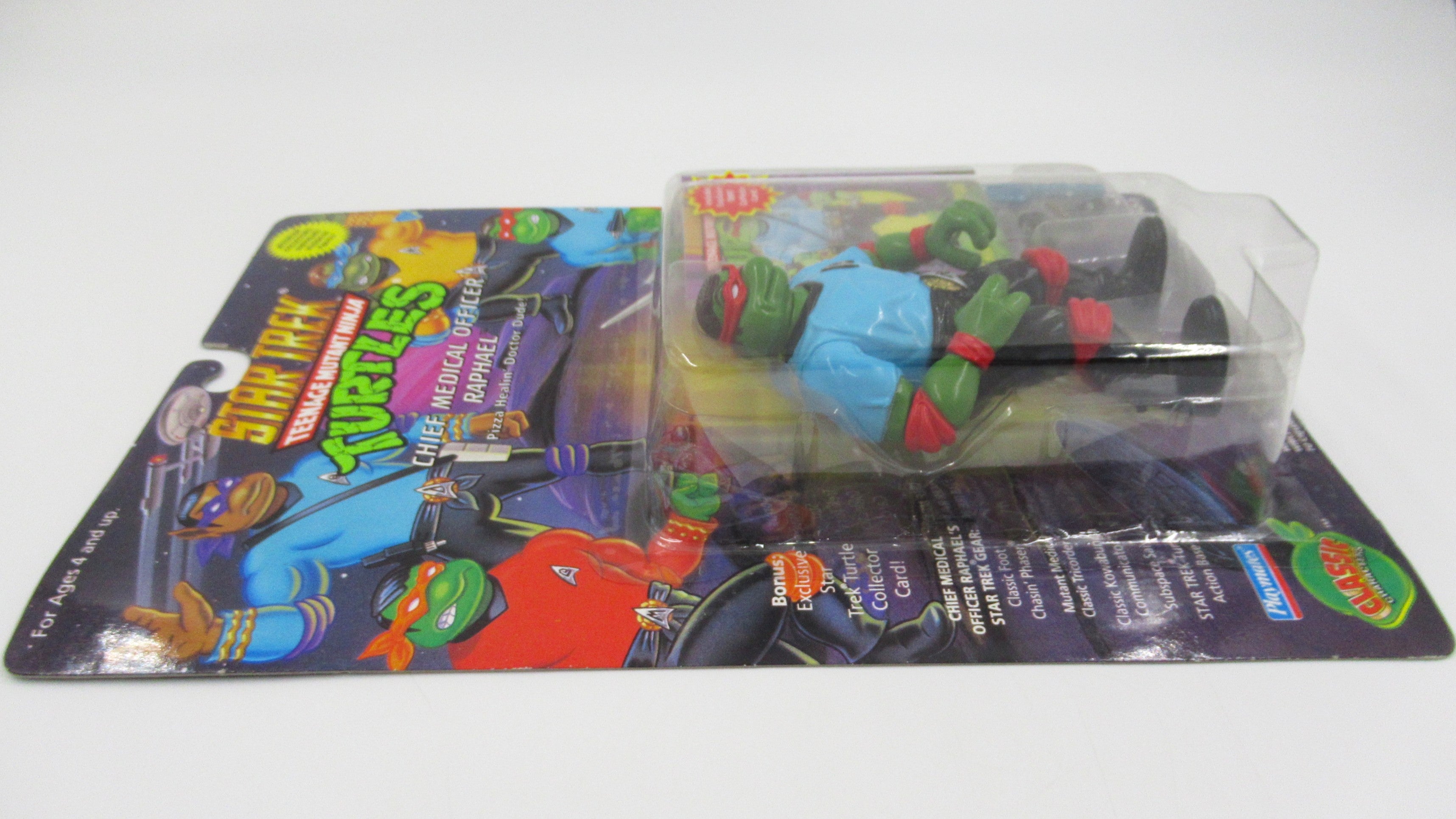 Teenage Mutant Ninja Turtles Star Trek 4.5" TMNTs Action Figure Set of 4 - Playmates (1994)