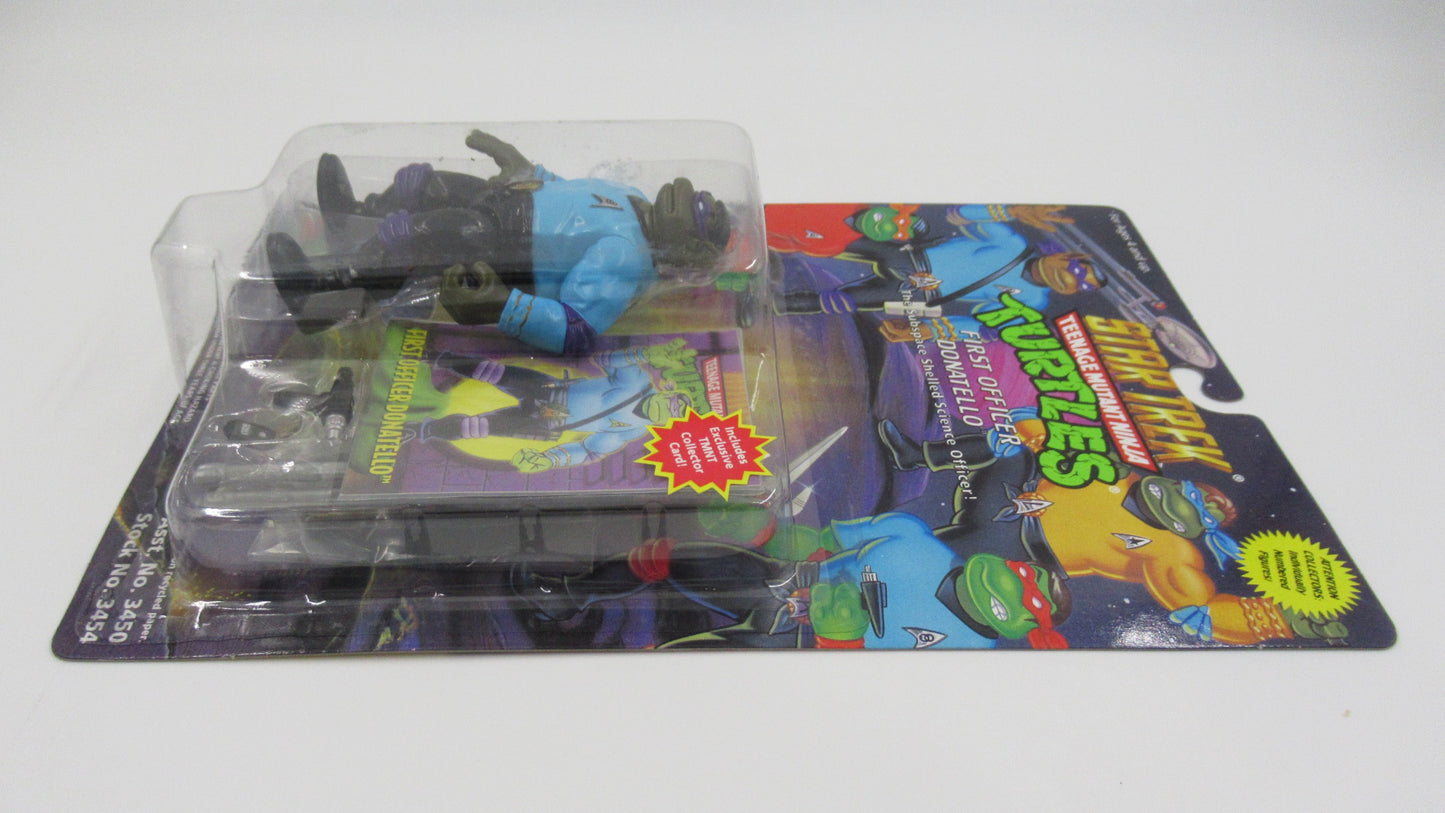 TMNT Star Trek 4.5" Teenage Mutant Ninja Turtles Action Figure Set of 4 - Playmates (1994)