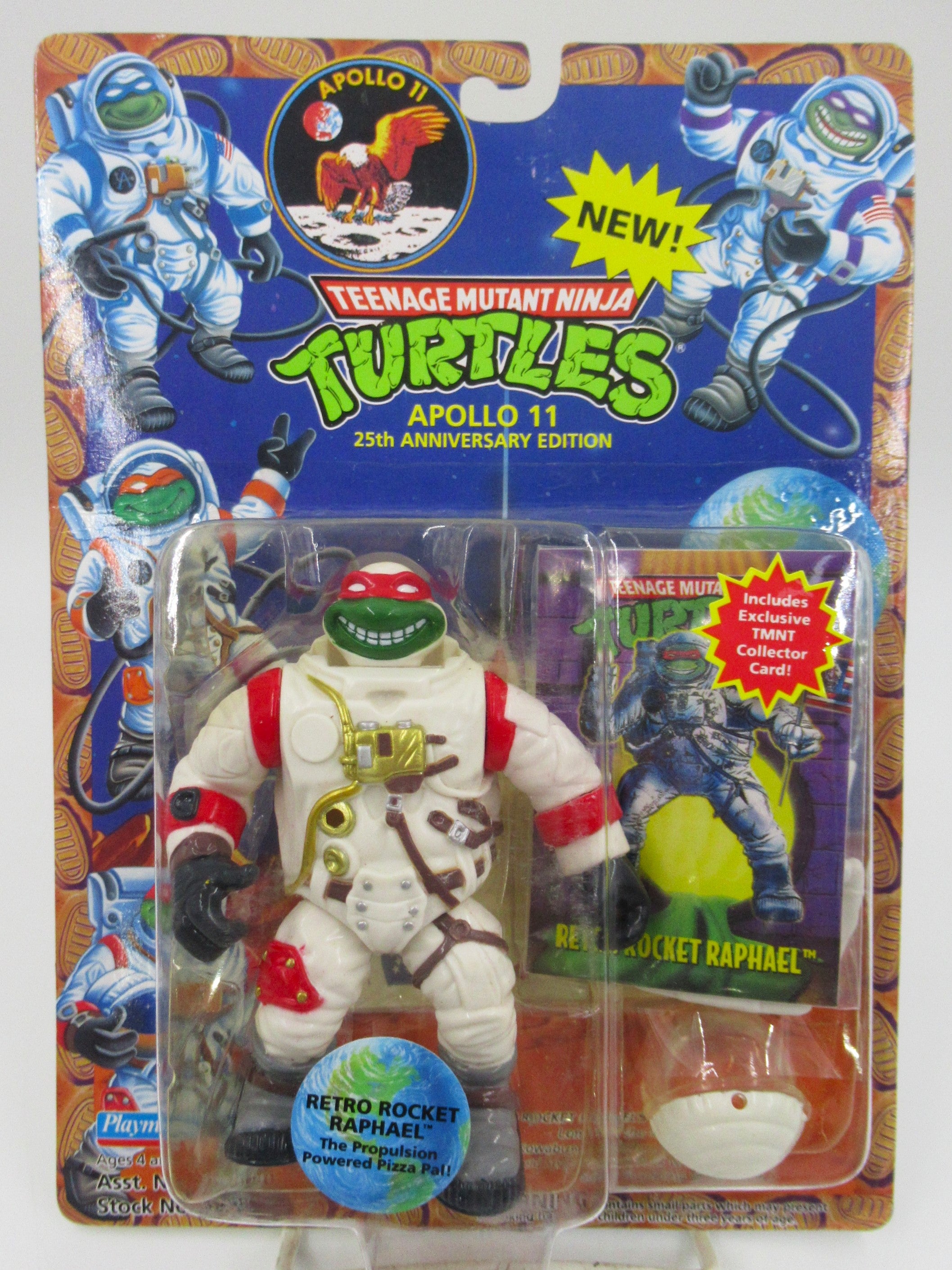 TMNT Apollo 11 Retro Rocket Raphael 4.5