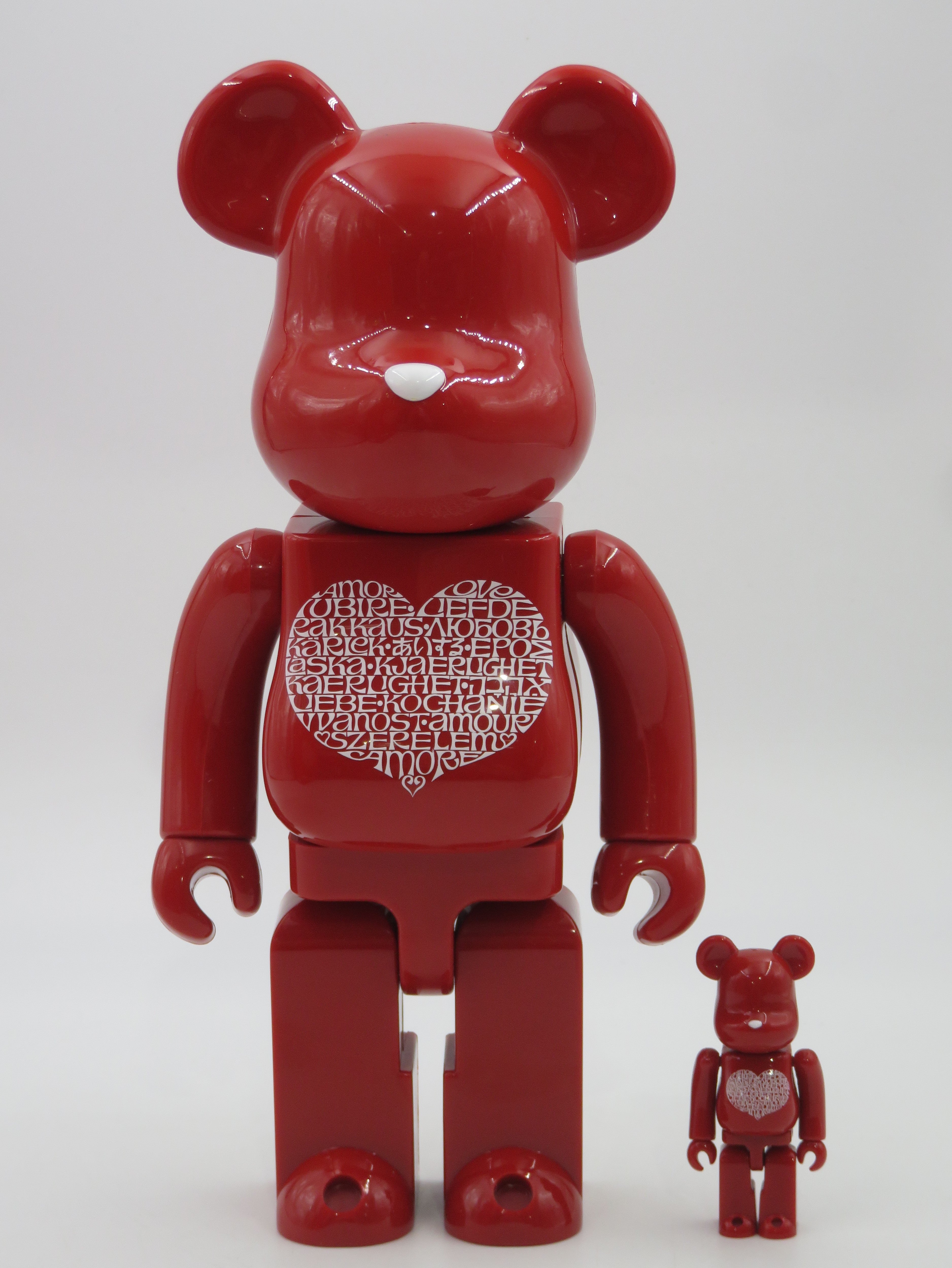 BEARBRICK Stitch x Alexander Girard 400% & 100% Figure Set - Medicom Toy (2007) Be@rbrick Art Toy