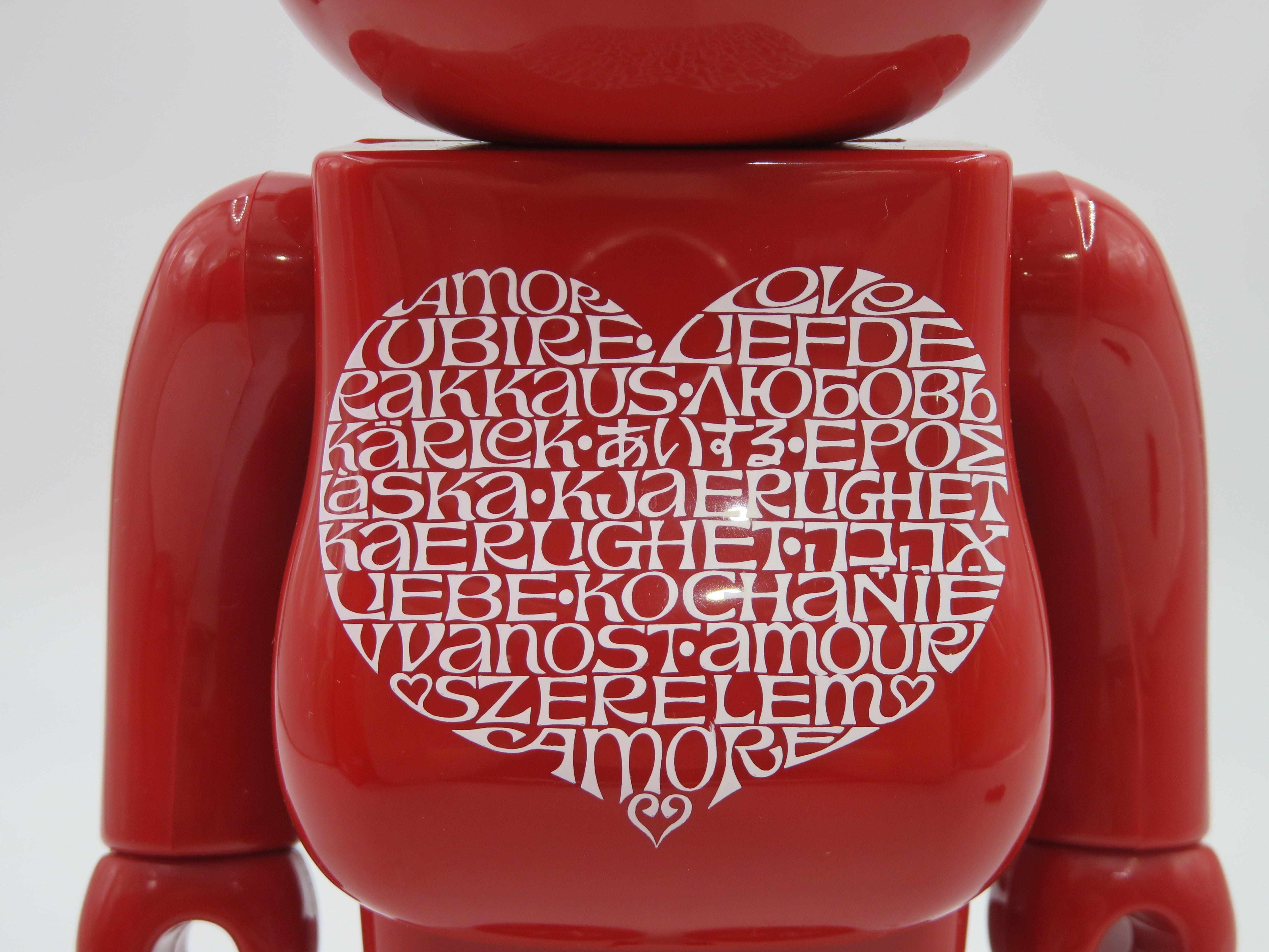 BEARBRICK Stitch x Alexander Girard 400% & 100% Figure Set - Medicom Toy (2007) Be@rbrick Art Toy