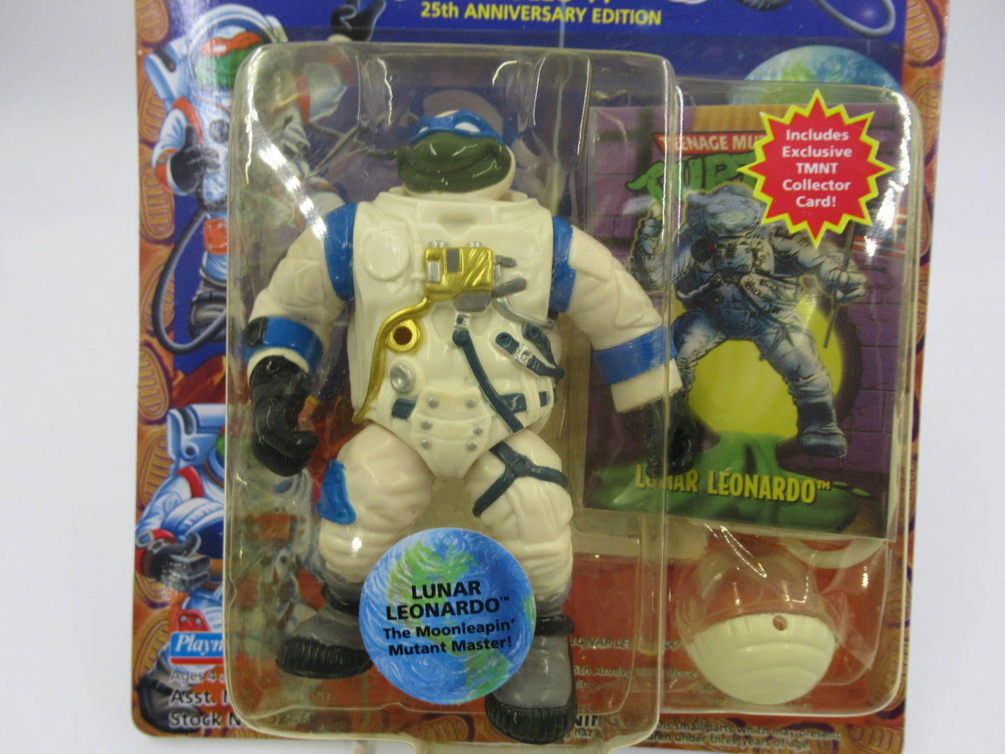 TMNT Apollo 11 Lunar Leonardo 4.5" Figure Teenage Mutant Ninja Turtles - Playmates (1994)