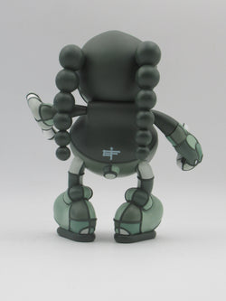 KON ARTIS Green 8" Vinyl Figure - David Flores x Kidrobot (2006) Designer Urban Art Toy
