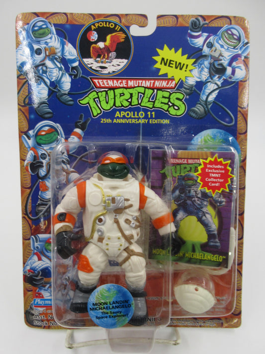 TMNT Apollo 11 Moon Landin' Michaelangelo 4.5" Figure Teenage Mutant Ninja Turtles - Playmates (1994)