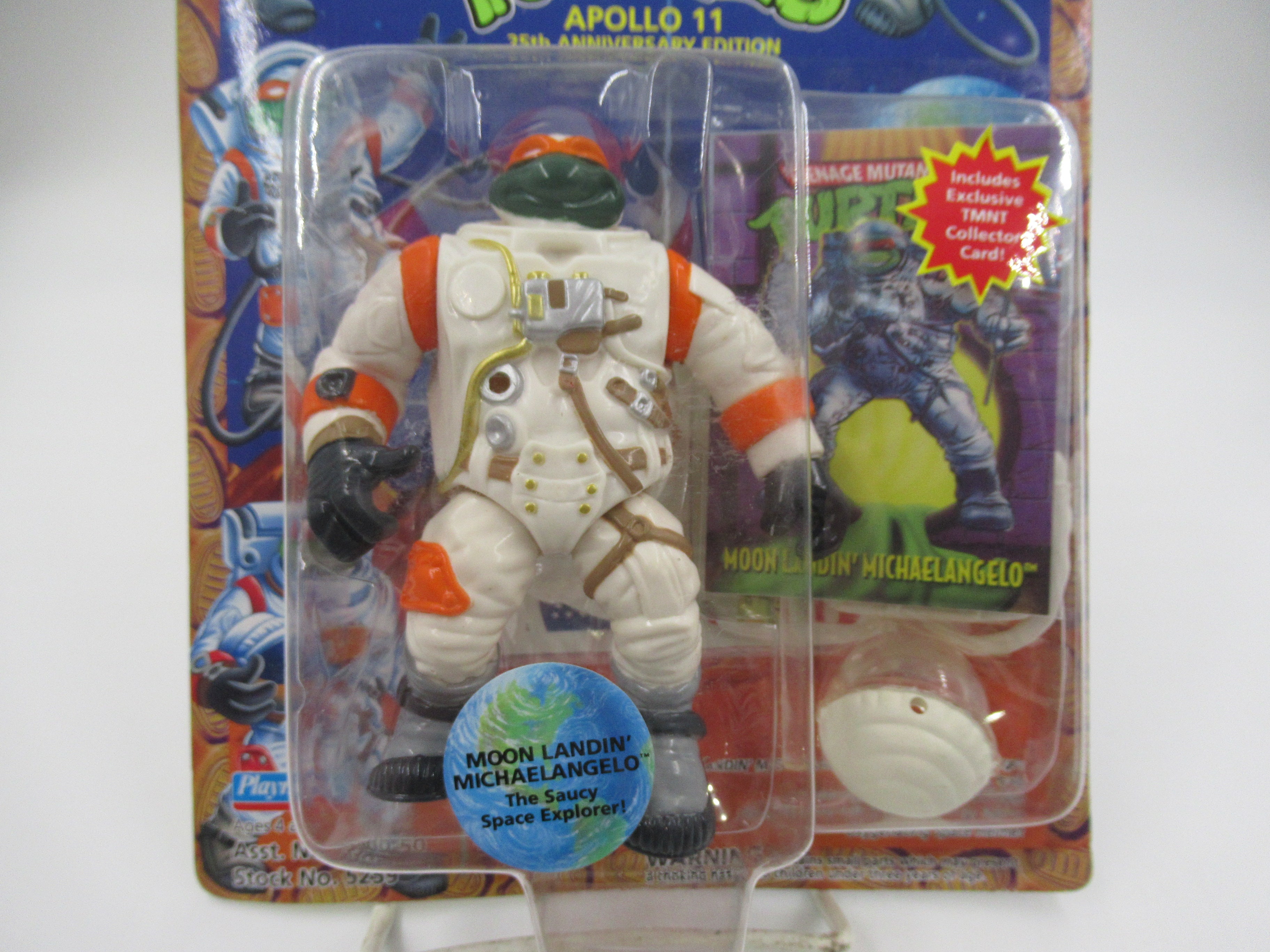 TMNT Apollo 11 Moon Landin' Michaelangelo 4.5