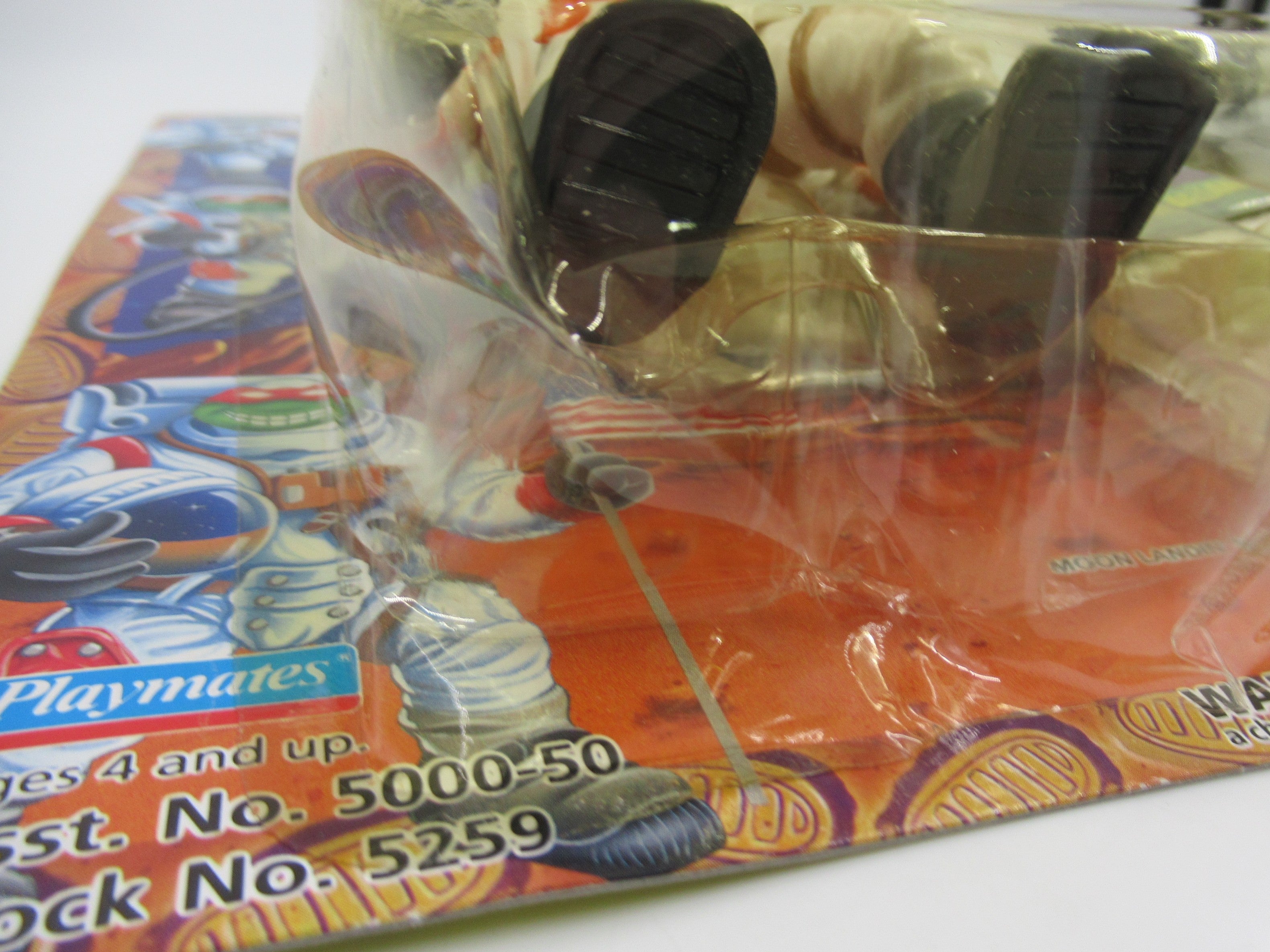 Teenage Mutant Ninja Turtls Apollo 11 Moon Landin' Michaelangelo 4.5" Figure TMNTs - Playmates (1994)