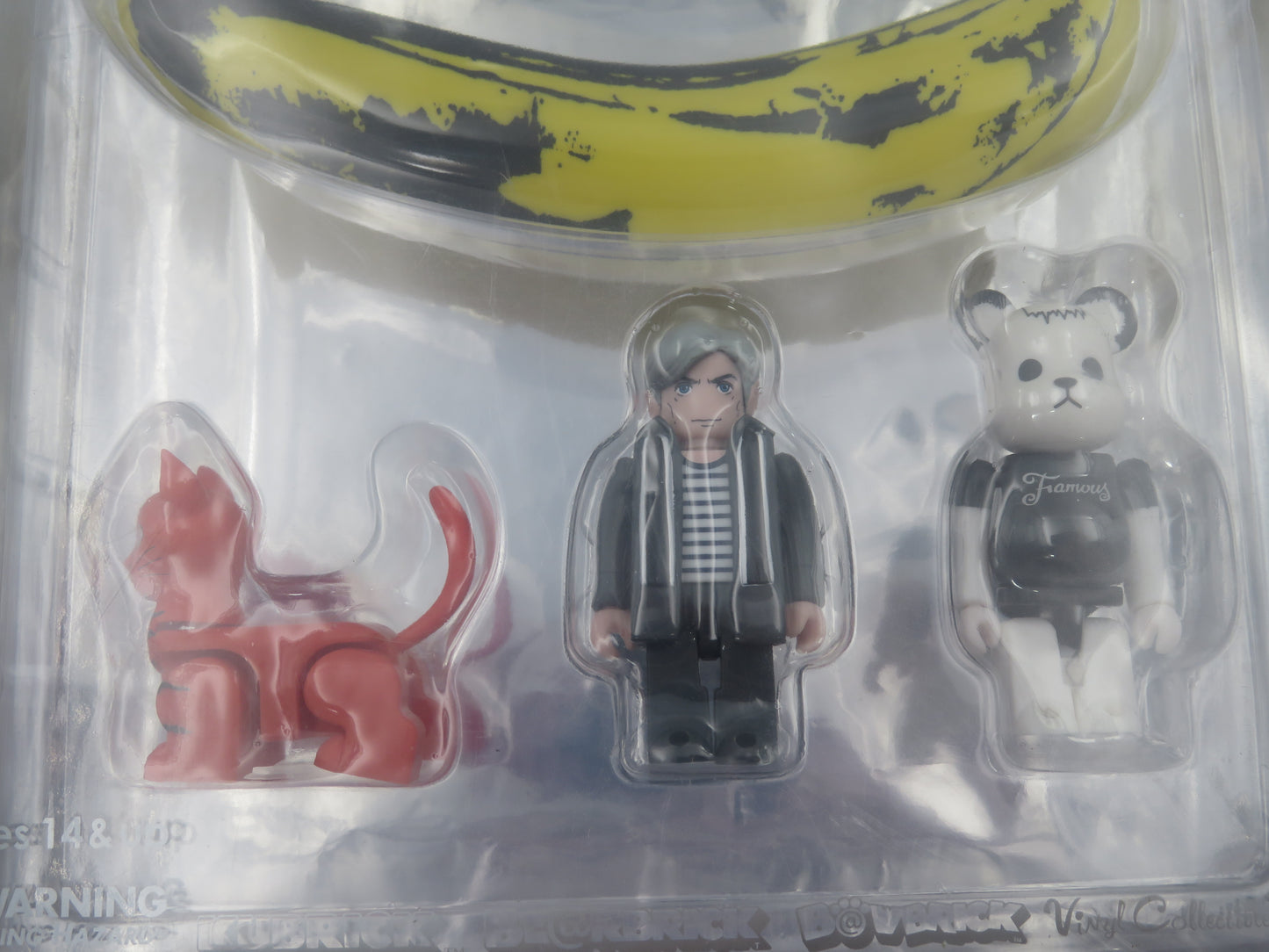 KUBRICK Andy Warhol Factory Pack #1 Figure Set - Medicom Toy (2003) Art Toys New in Packaging