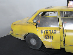 ARMAGEDDON Yellow Taxi Model Screen-Used Prop  - Touchstone Pictures (c. 1998) Film Memorabilia With COA