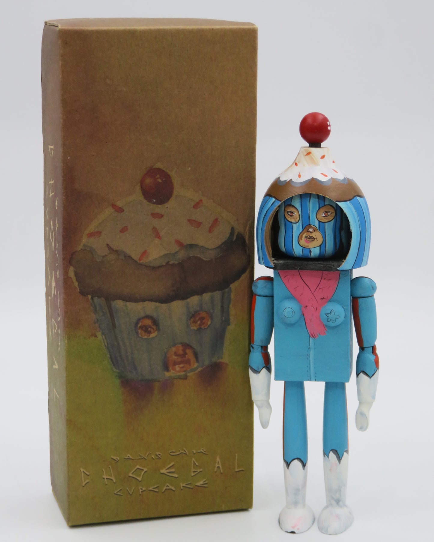 CHOEGAL Cupcake - David Choe/Ningyoushi (2009) Hand-Painted Designer Limited Edition Art Figure