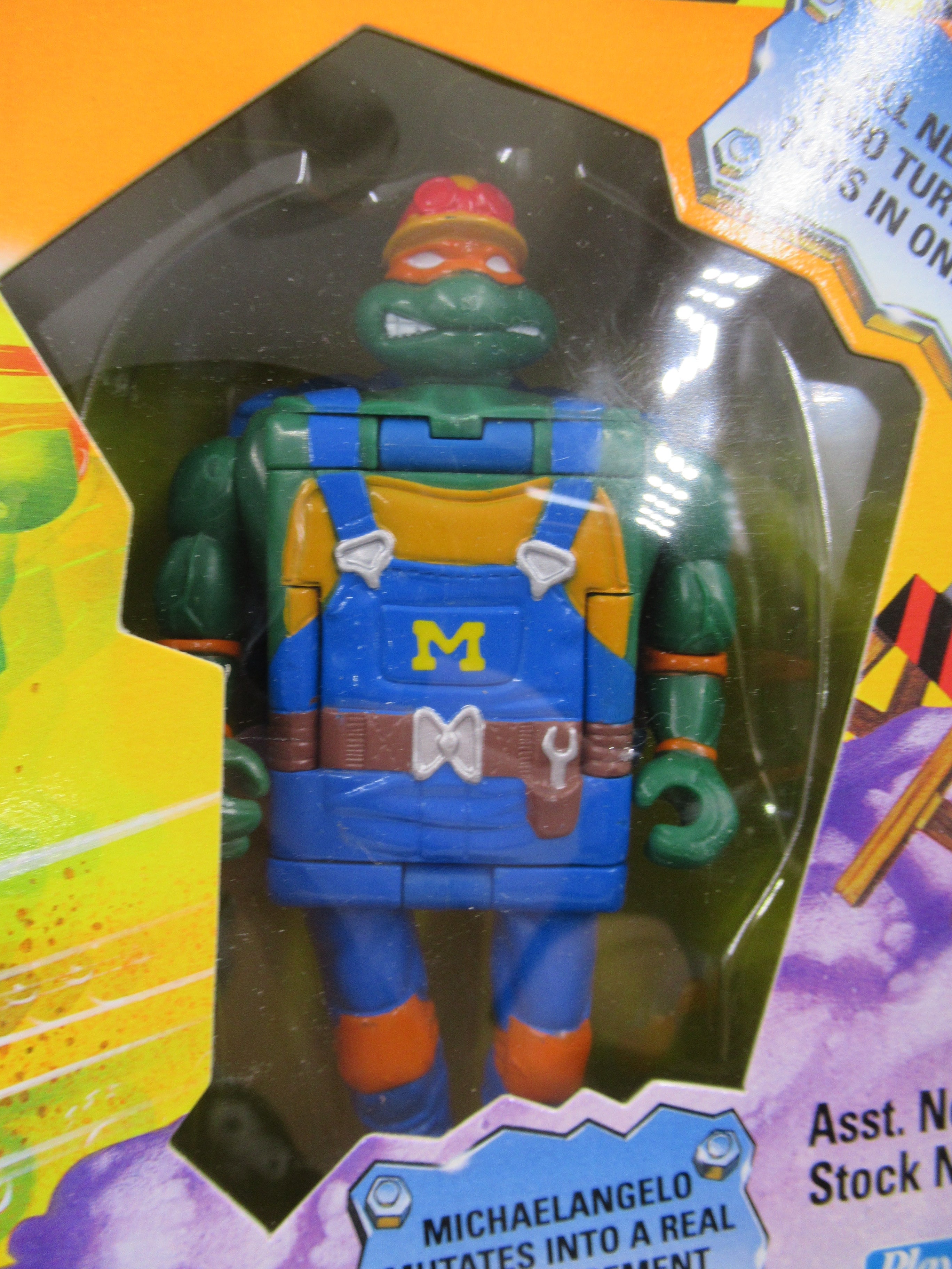 Teenage Mutant Ninja Turtles Construction Mutation Michaelangelo 4.5