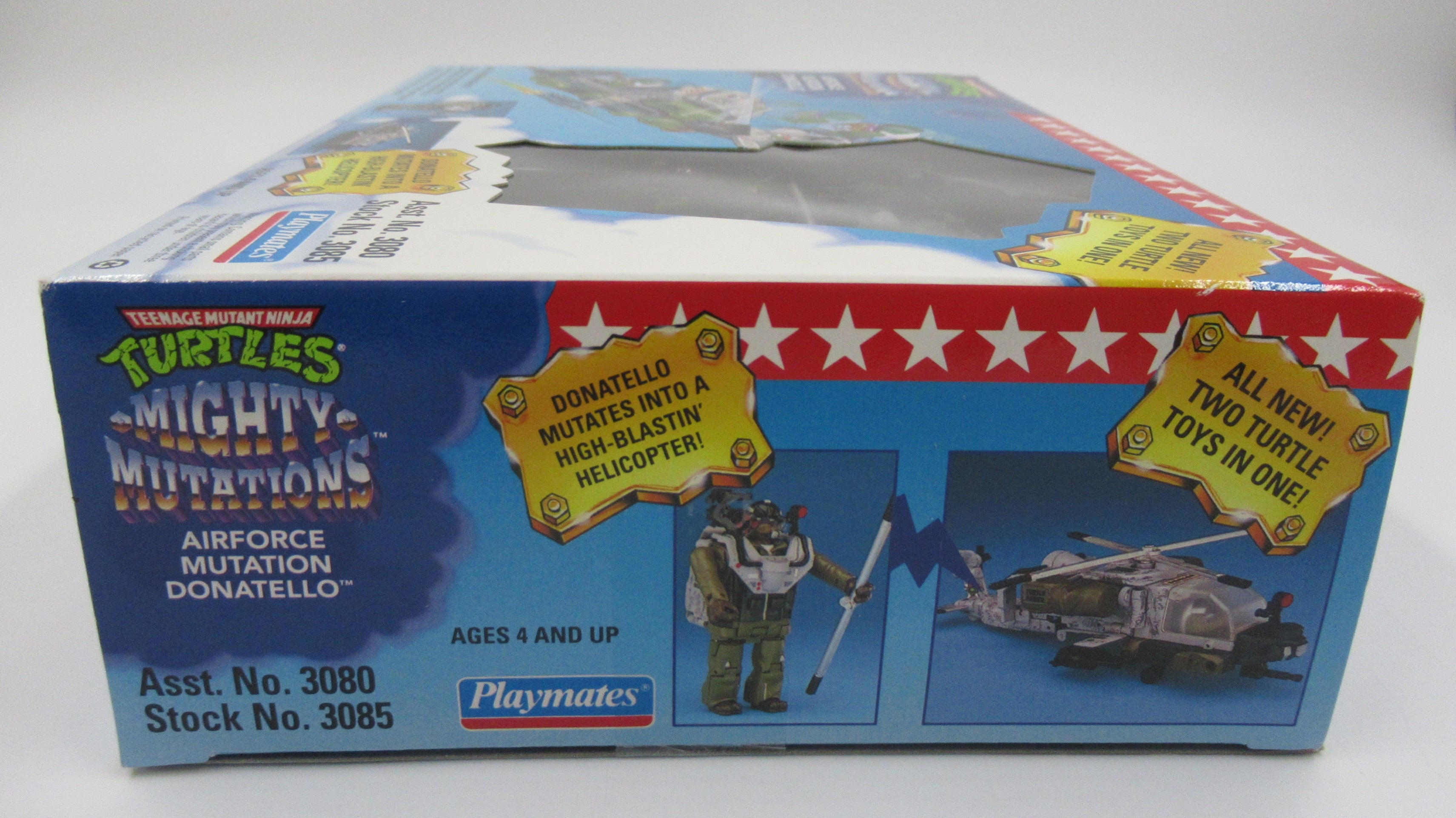 Teenage Mutant Ninja Turtles Airforce Mutation Donatello 4.5" Figure TMNTs - Playmates (1994)