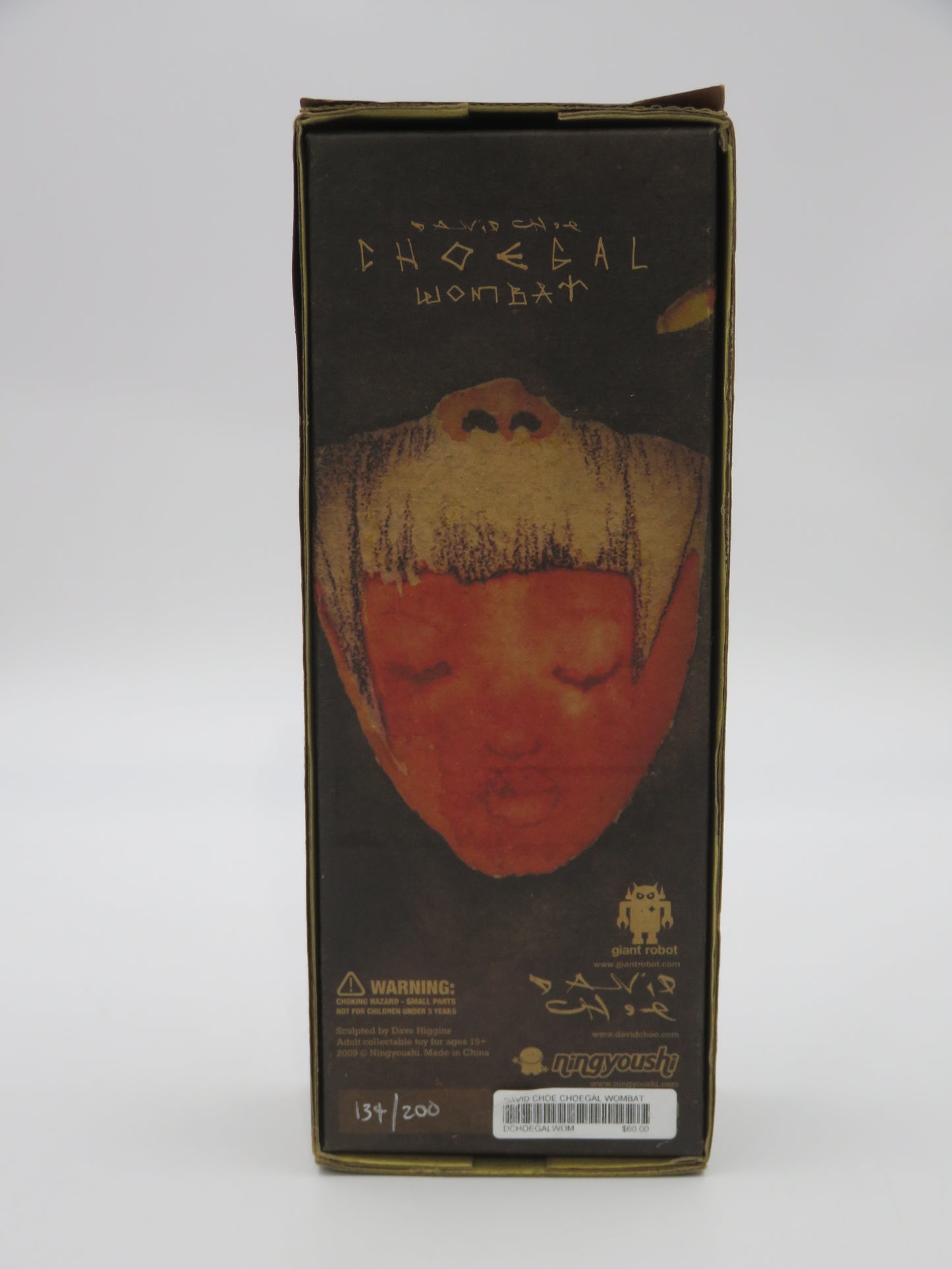 CHOEGAL Wombat - David Choe/Ningyoushi (2009) Hand-Painted Designer Limited Edition Art Figure