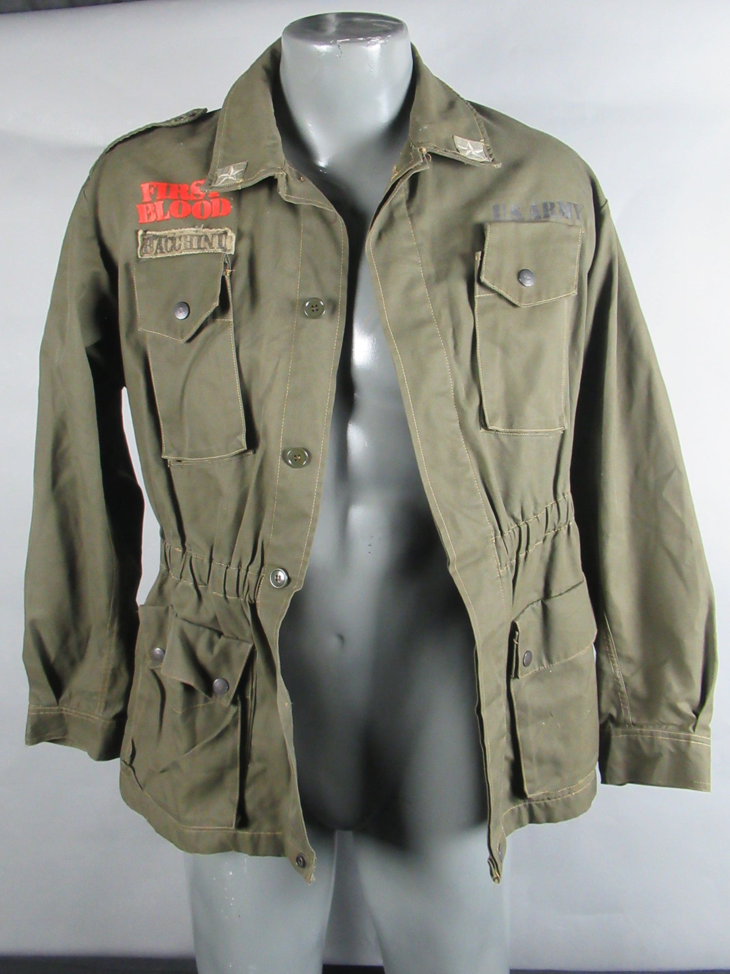 RAMBO: First Blood Army Jacket Cast & Crew Gift - Sylvester Stallone Film Memorabilia