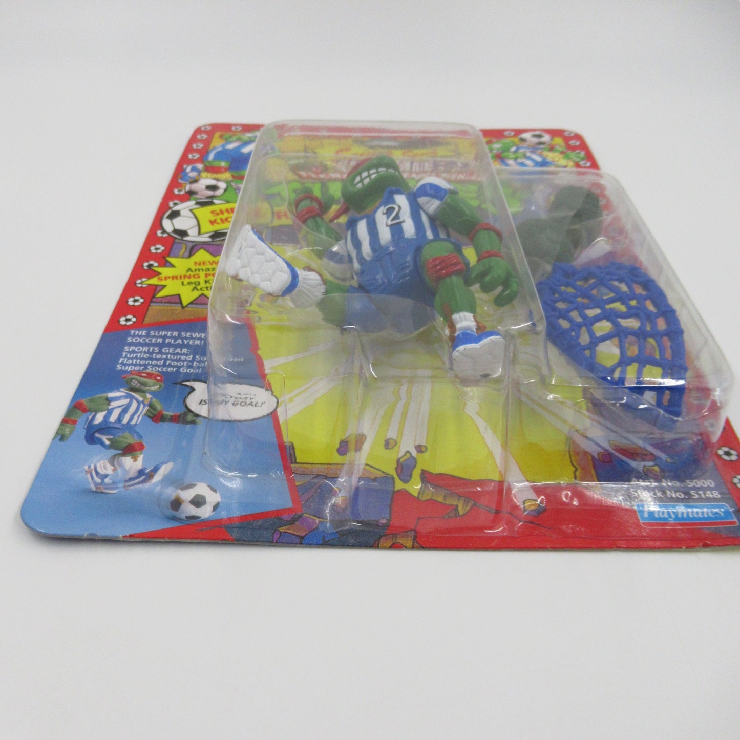 TMNT Sewer Sports Raph + Mike 4.5" Figure Teenage Mutant Ninja Turtles - Playmates (1991)