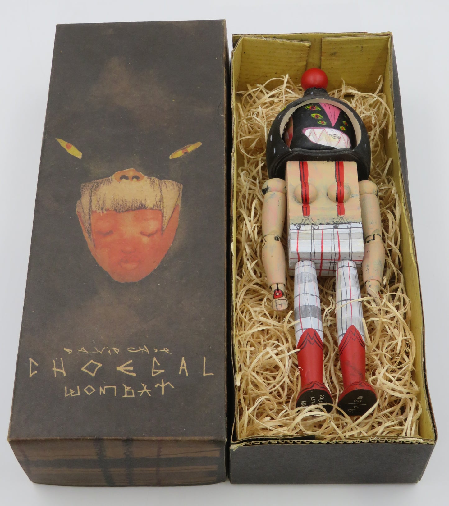 CHOEGAL Wombat - David Choe/Ningyoushi (2009) Hand-Painted Designer Limited Edition Art Figure