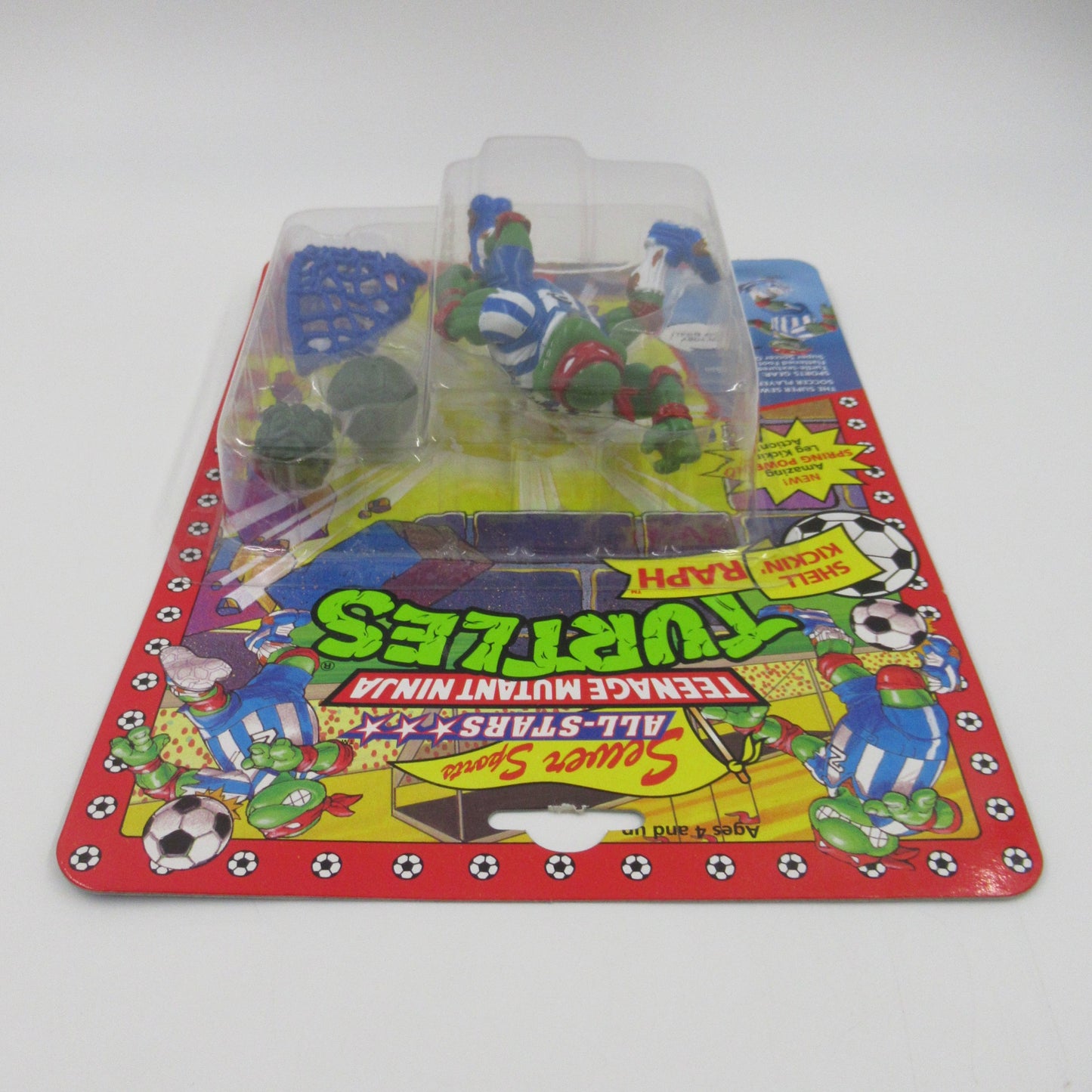 TMNT Sewer Sports Raph + Mike 4.5" Figure Teenage Mutant Ninja Turtles - Playmates (1991)