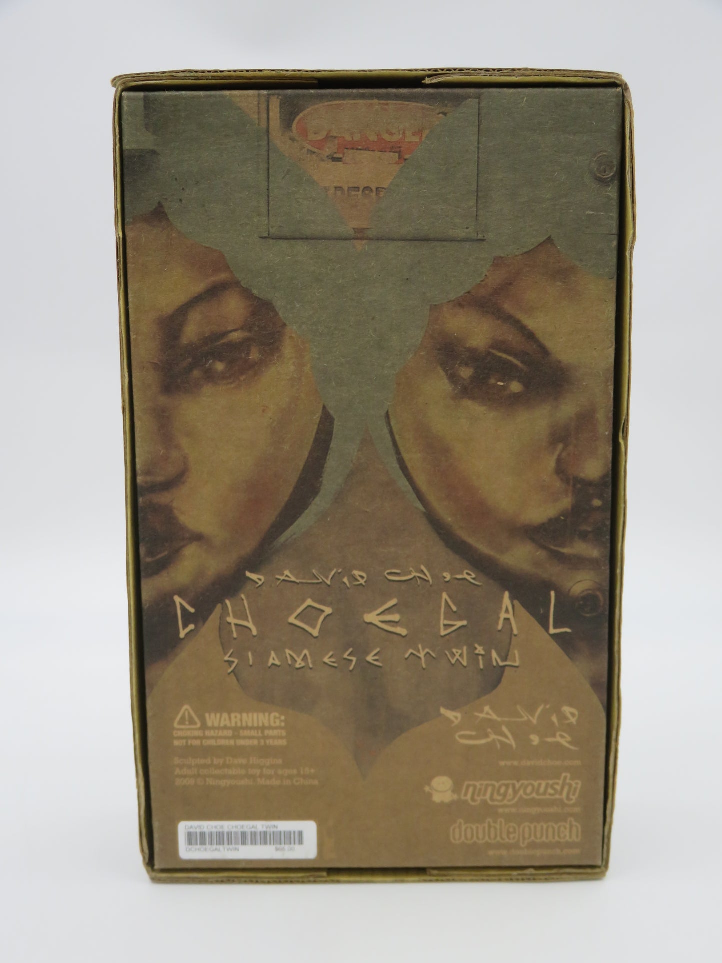 CHOEGAL Siamese Twins - David Choe/Ningyoushi (2009) Hand-Painted Limited Edition Art Figure