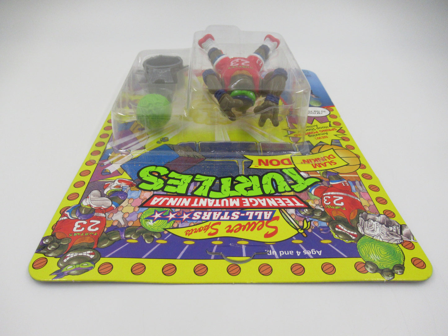 TMNT Sewer Sports 4.5" Figure Teenage Mutant Ninja Turtles Group of (3) - Playmates (1991)