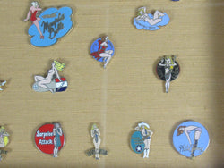 Nose-Art Pin-up Girl Framed Pin Display - United States Air Force